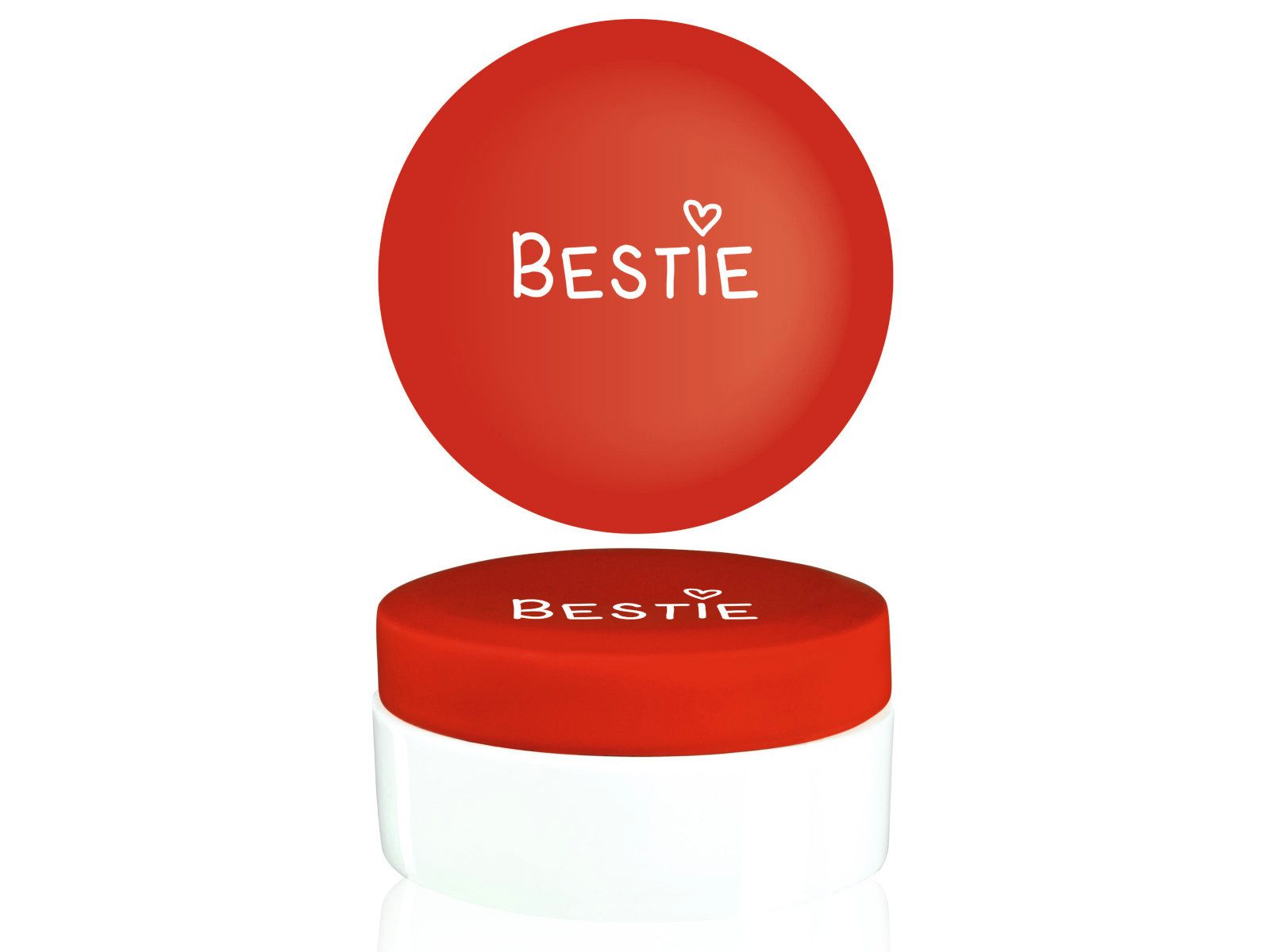 ASA SELECTION Vorratsdose beauty for you Dose Bestie rot 10cm, Porzellan