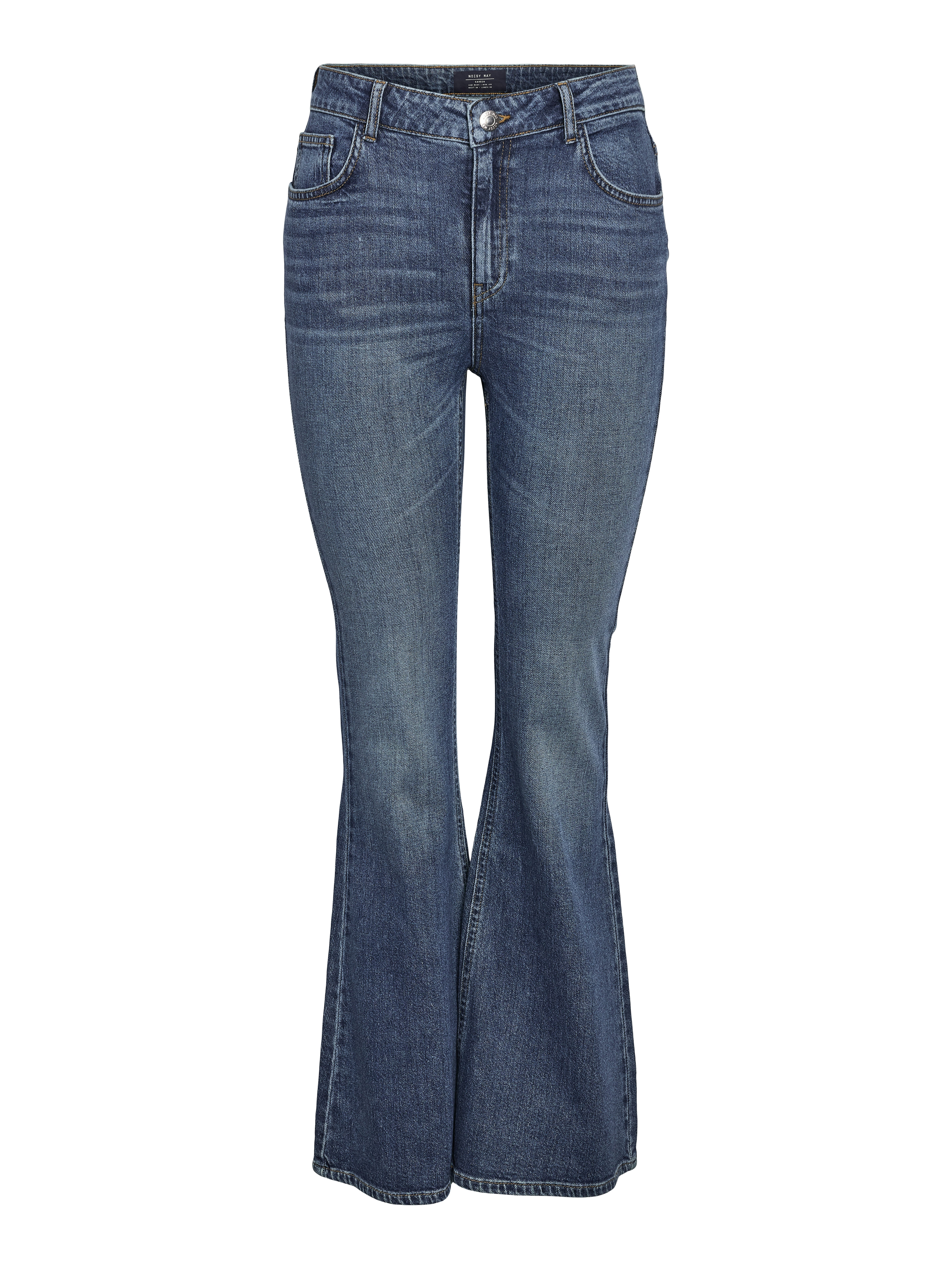 Bootcut-Jeans NMKAREEN HW FLARE LEG JEANS AZ436MB NOOS