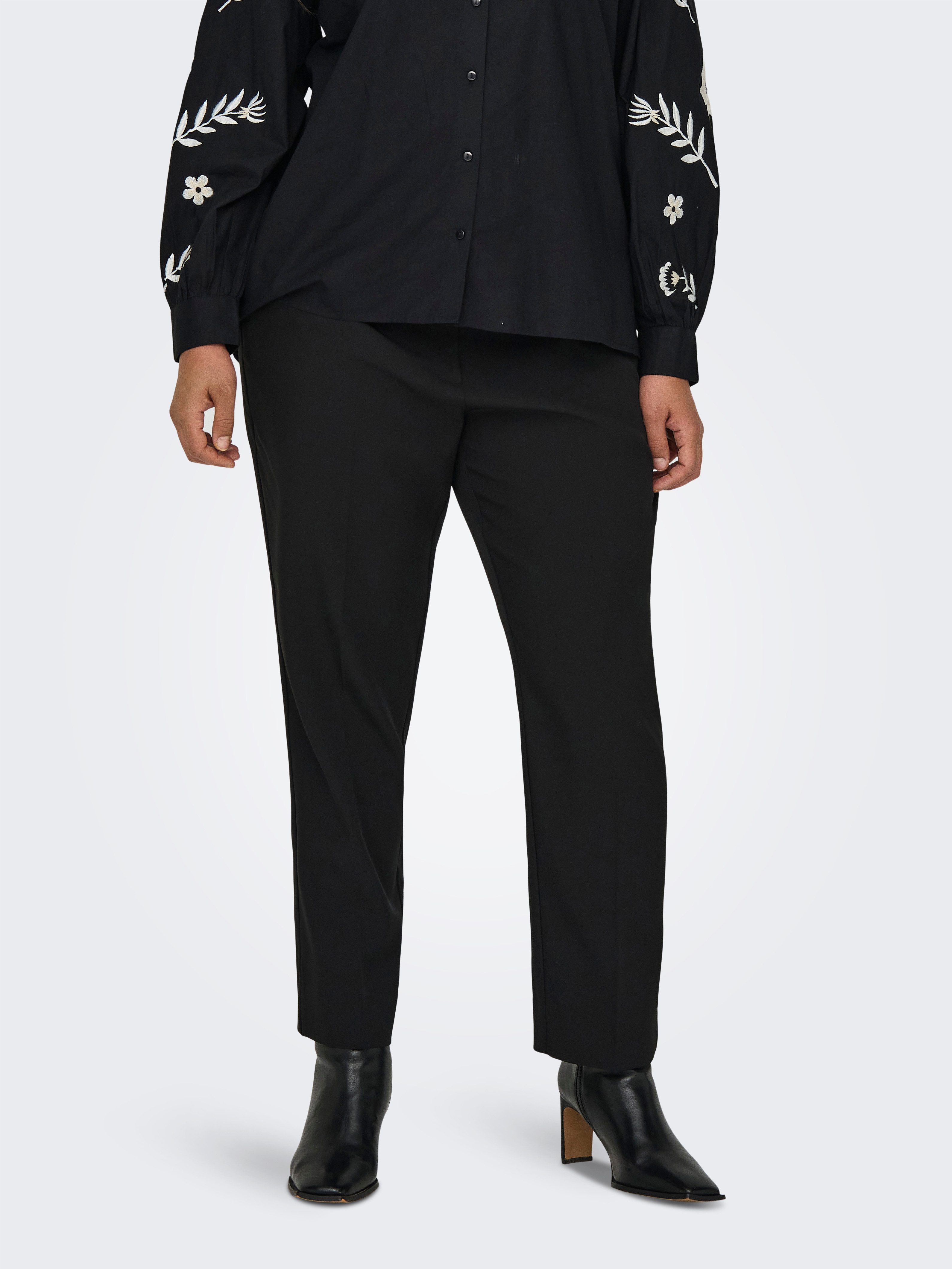 ONLY CARMAKOMA Anzughose CARVERONICA-ELLY LIFE HW PANT TLR NOOS