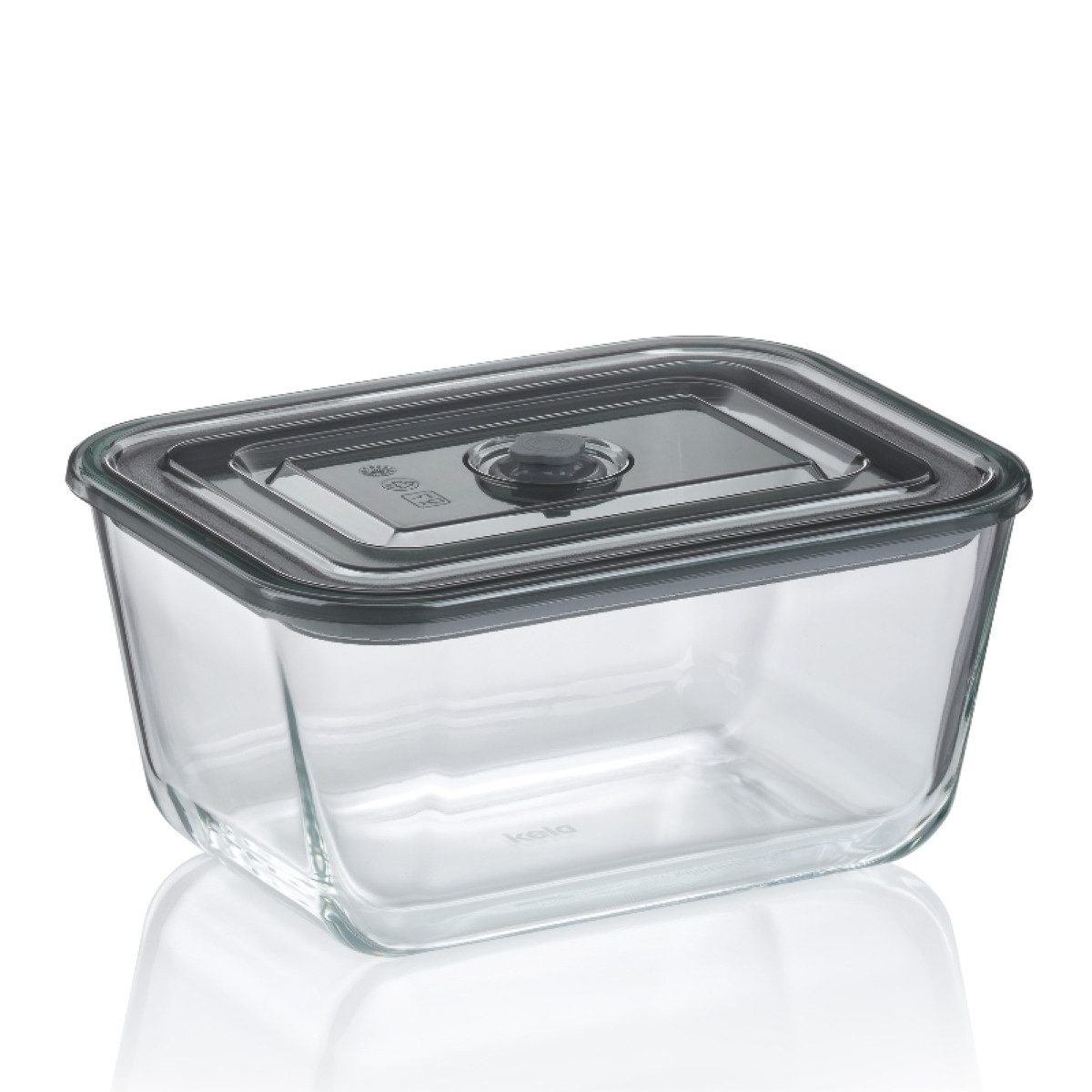 Frischhaltedose Kela Frischhaltedose Aurelia Glas rechteckig mit Deckel, 2,5 Liter