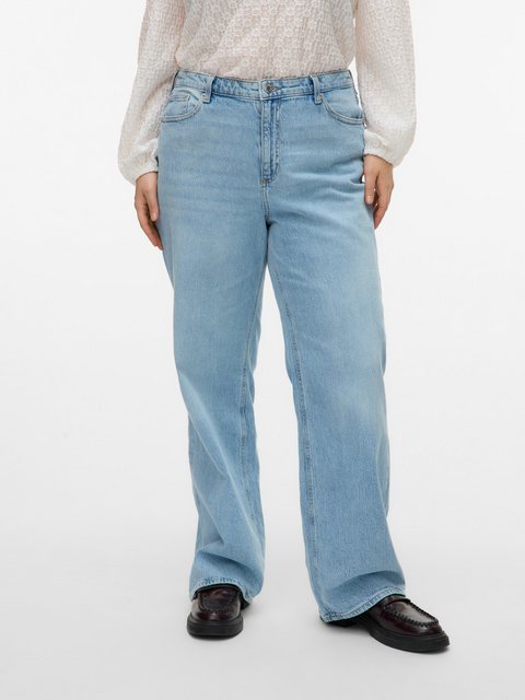 Vero Moda Curve High-waist-Jeans VMCTESSA HR WIDE J RA339 GA CUR NOOS günstig online kaufen