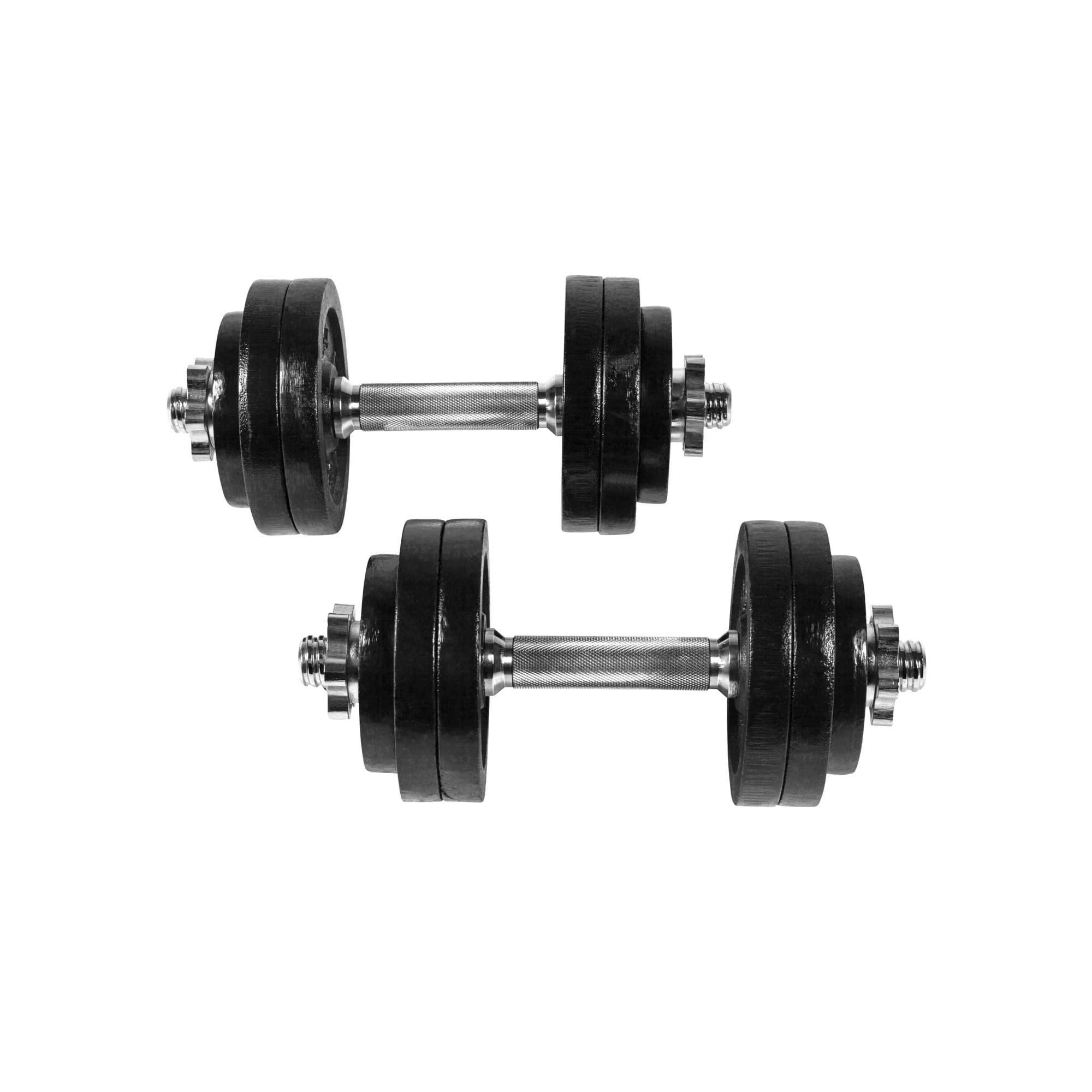 GORILLA SPORTS Kurzhantel Kurzhantelset Gusseisen 30 kg