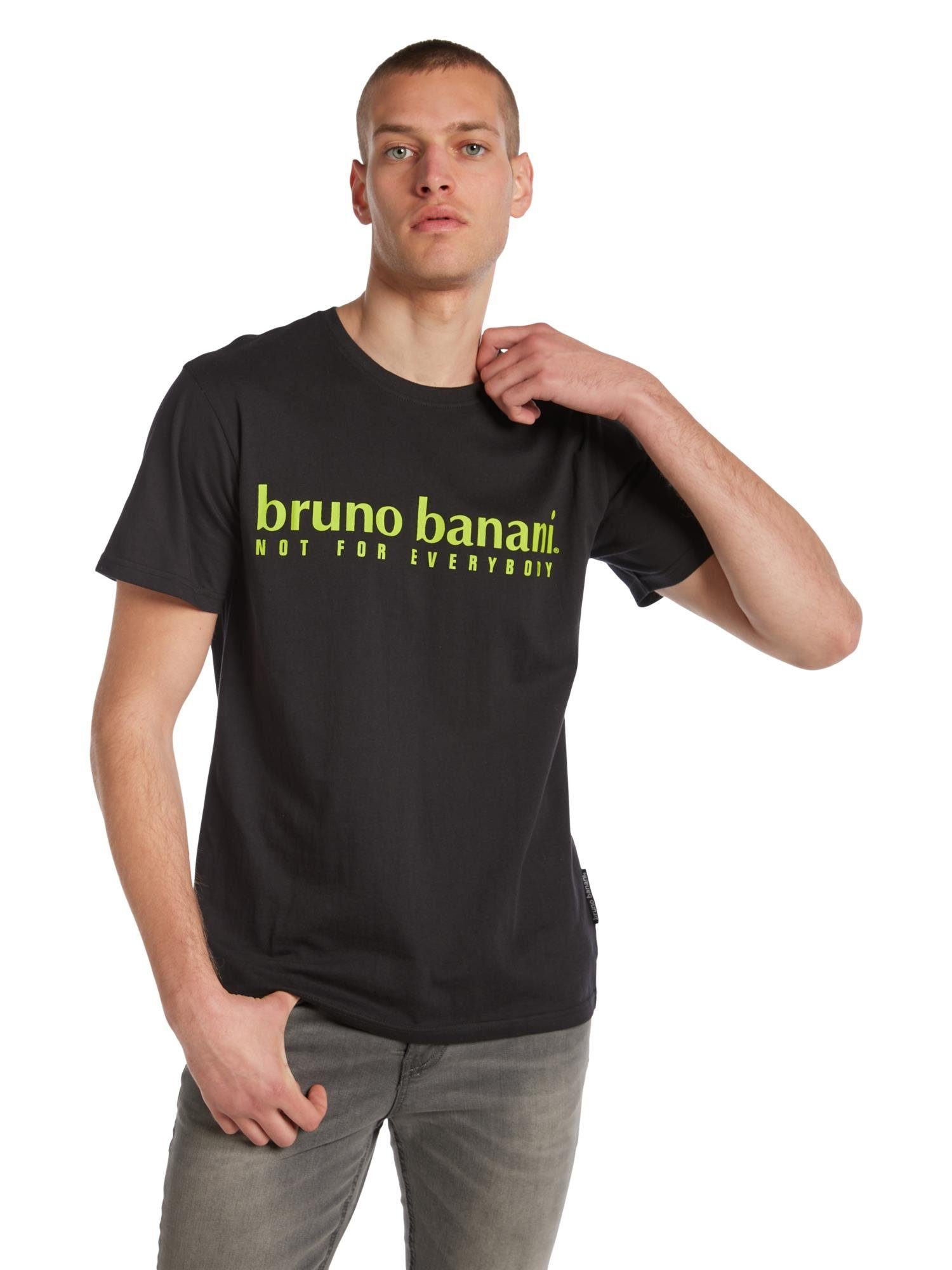 Bruno Banani T-Shirt Abbott Schwarz