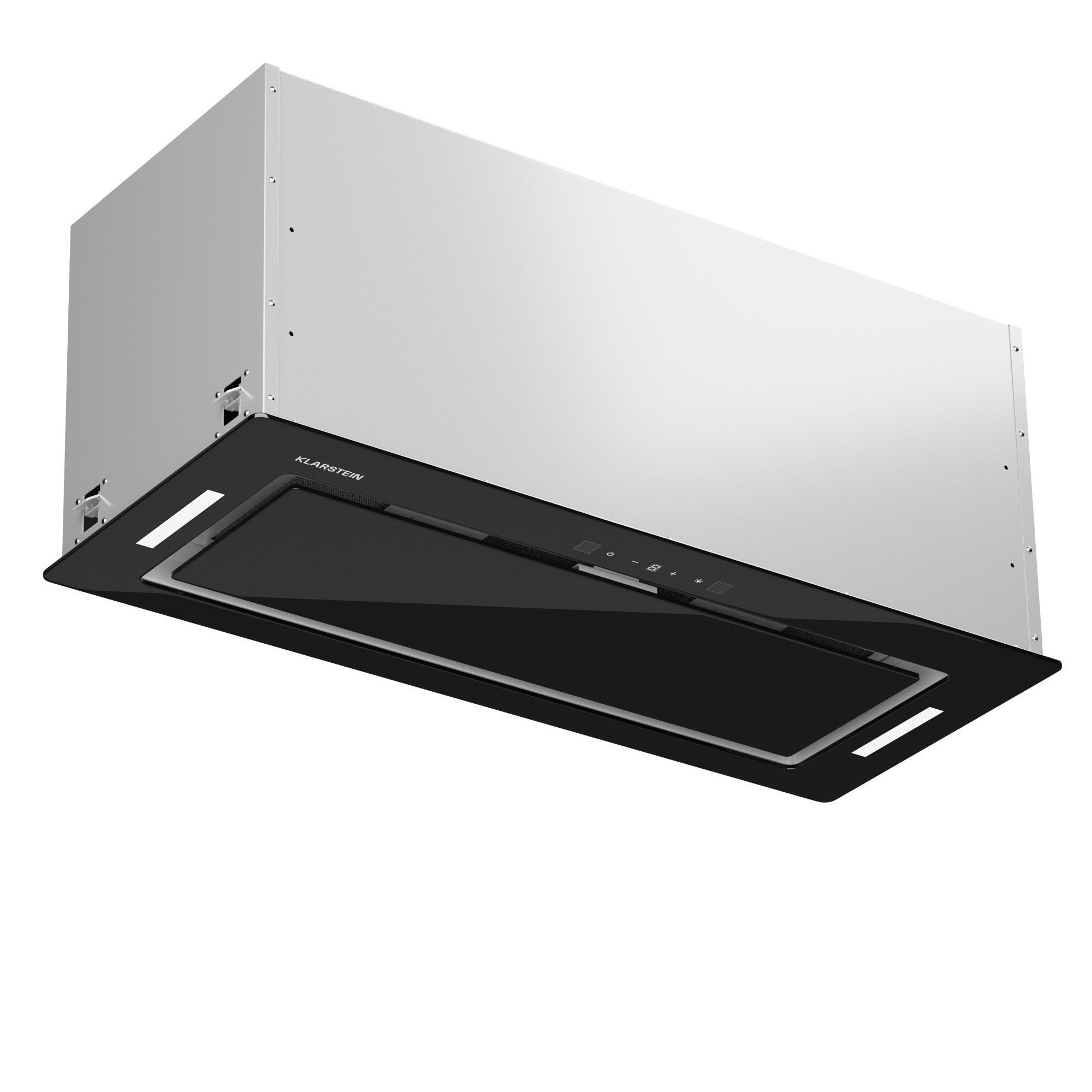 Klarstein Deckenhaube Hektor Serie CGCH3-HektorEco-72BK Hektor, Dunstabzugshaube Einbau Abluft Umluft LED Touch
