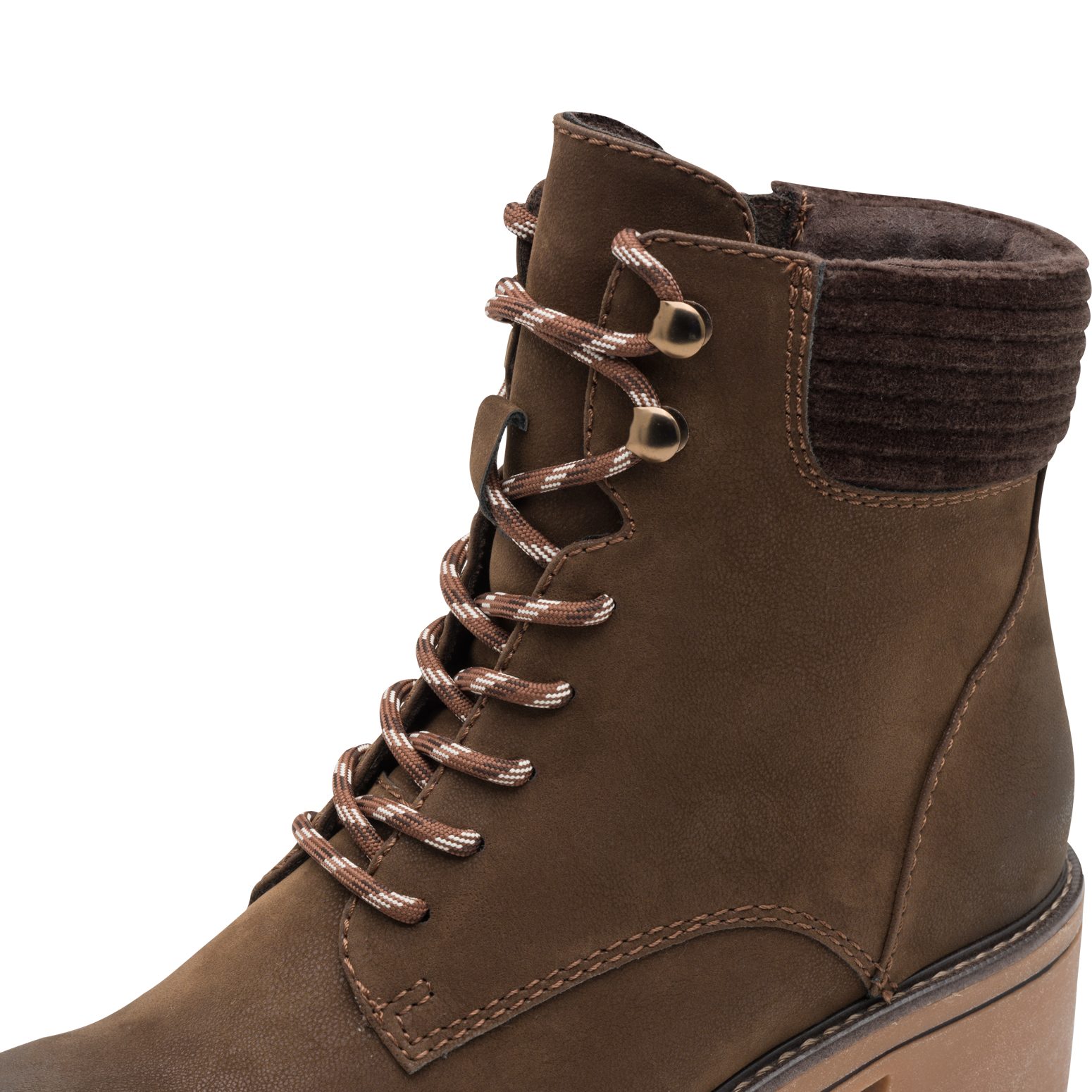 MARCO TOZZI Winterstiefelette, Blockabsatz, Schnürboots, Winterboots mit Ha günstig online kaufen