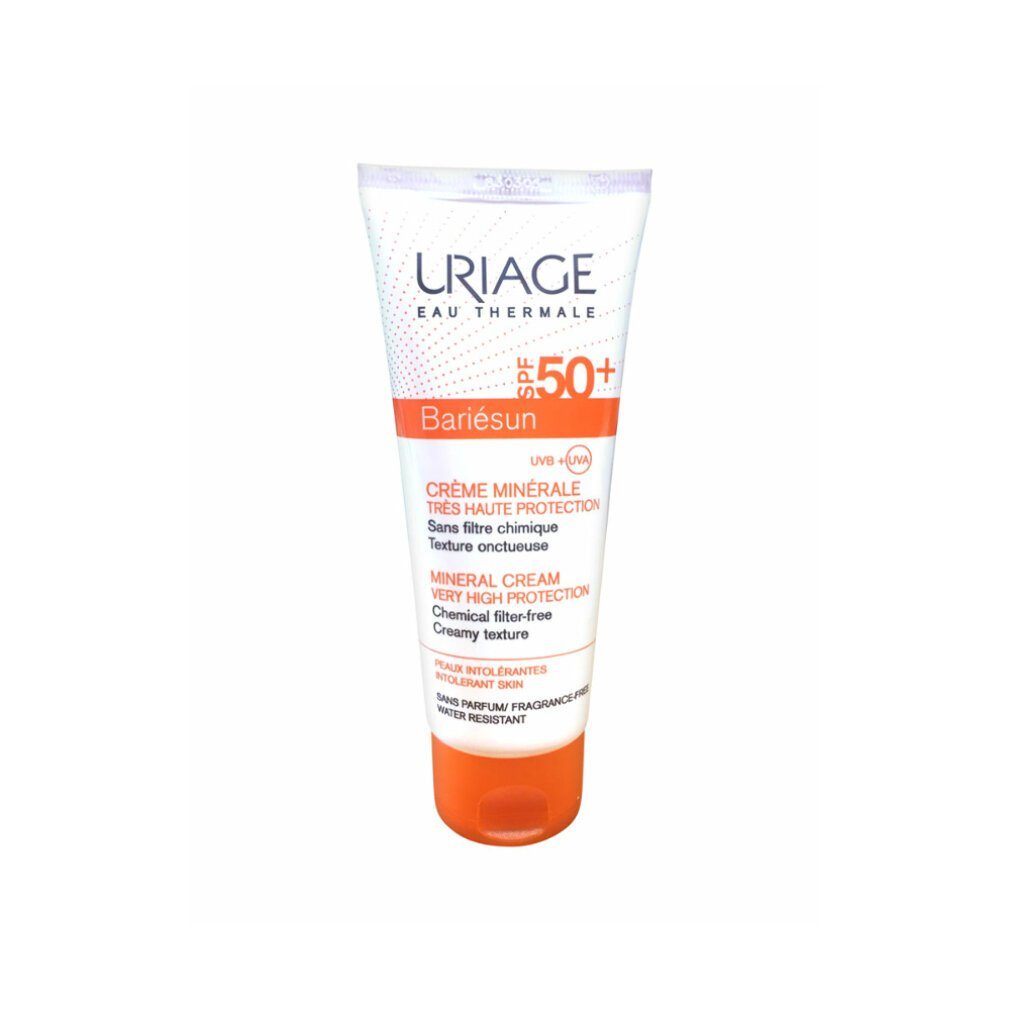 Uriage Sonnenschutzpflege Uriage Bariésun SPF50+ Schutzcreme 100ml Toning