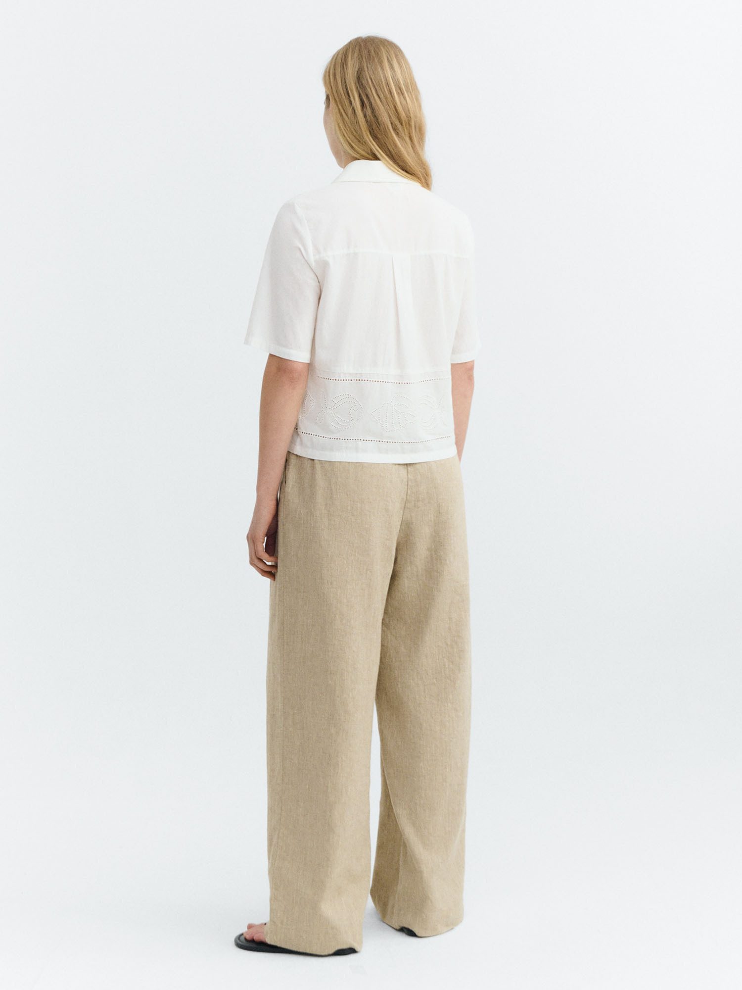 Thinking Mu Kurzarmbluse Ane Blouse