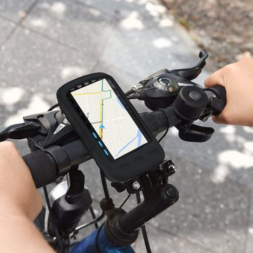kwmobile Backcover Hülle für Wahoo Elemnt Roam, Silikon GPS Fahrrad Case Schutzhülle