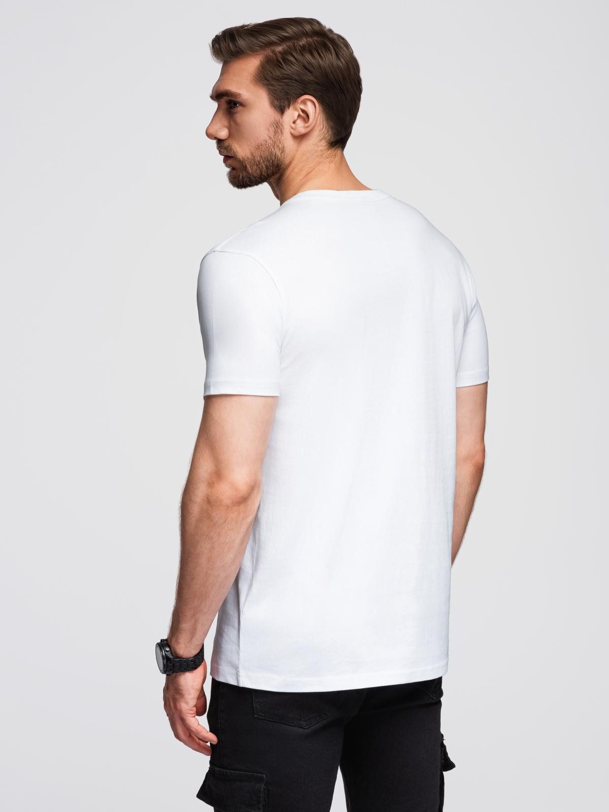 OMBRE Print-Shirt T-Shirt mit großem Aufdruck
