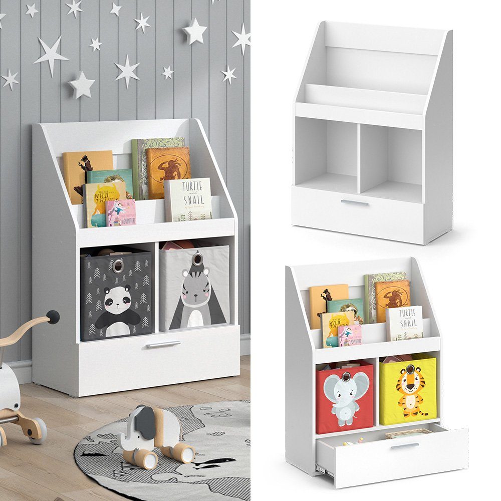 Vicco Bücherregal Luigi, Weiß, 72 x günstig online kaufen