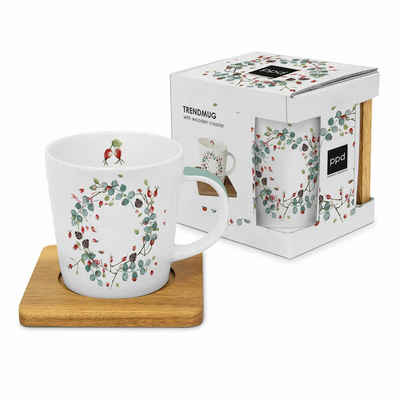 PPD Tasse Nordic Moods Trend Mug Nature 350 ml, Bone China