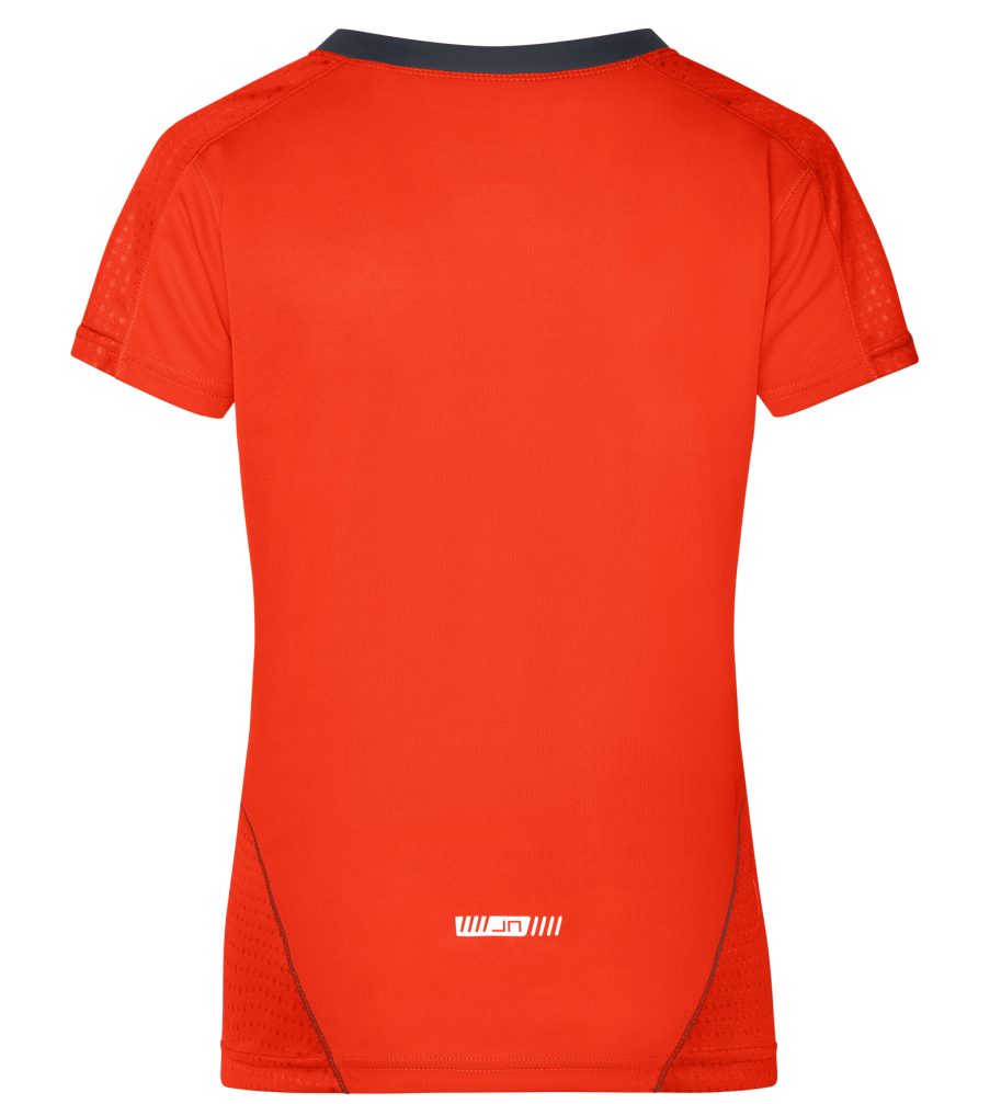 James & Nicholson Laufshirt Doppelpack Damen Kurzarm Laufshirt Running T-Shirt JN471 (Doppelpack, 2 Stück) Atmungsaktiv und Feuchtigkeitsregulierend