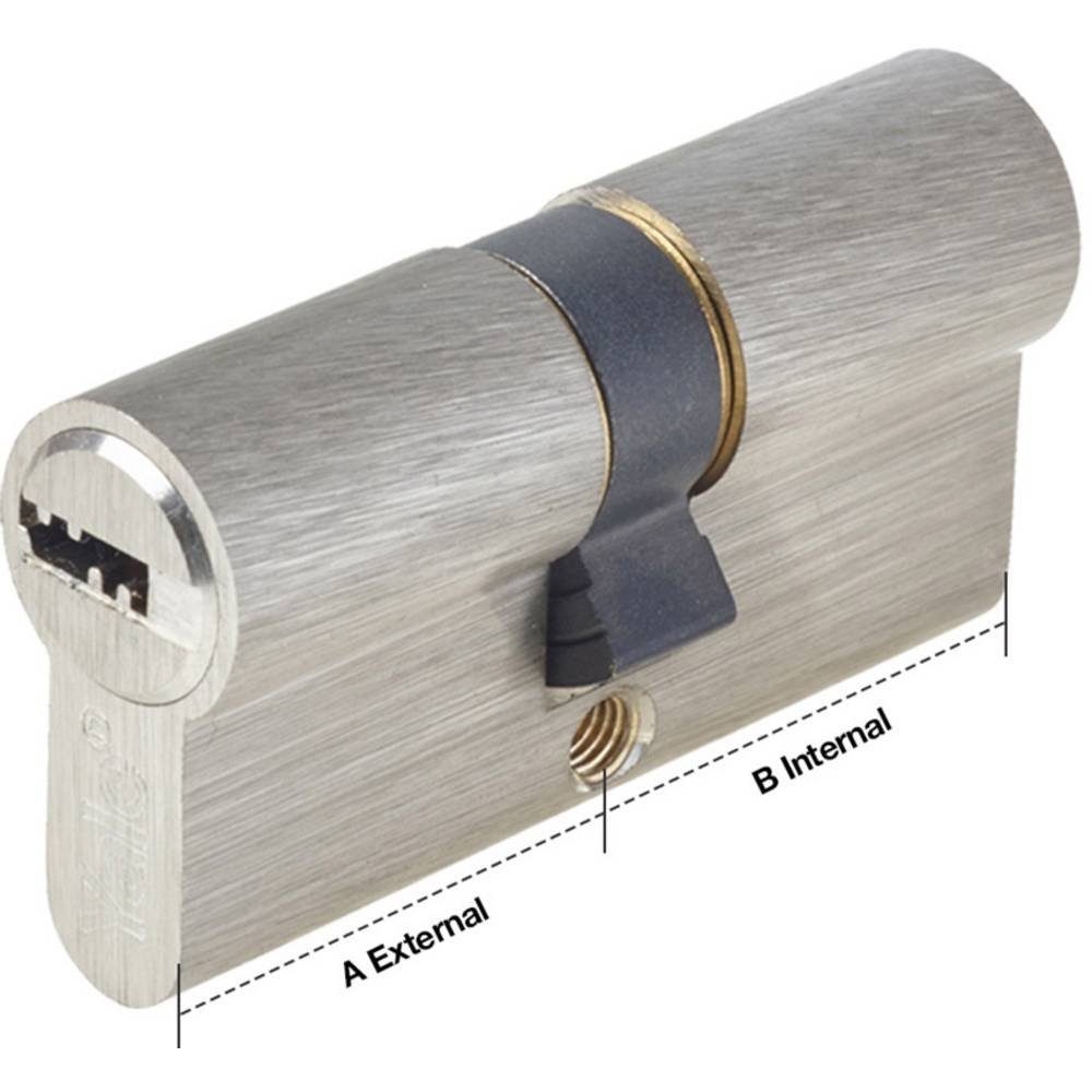 Yale Profilzylinder Profil-Doppelzylinder Serie 1000, Außen-/Innenmaß: 31/31 mm Y002 06883
