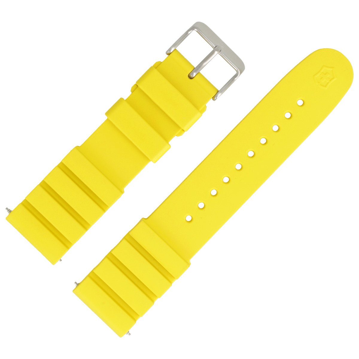Victorinox Uhrenarmband 22mm Kunststoff Gelb 005329