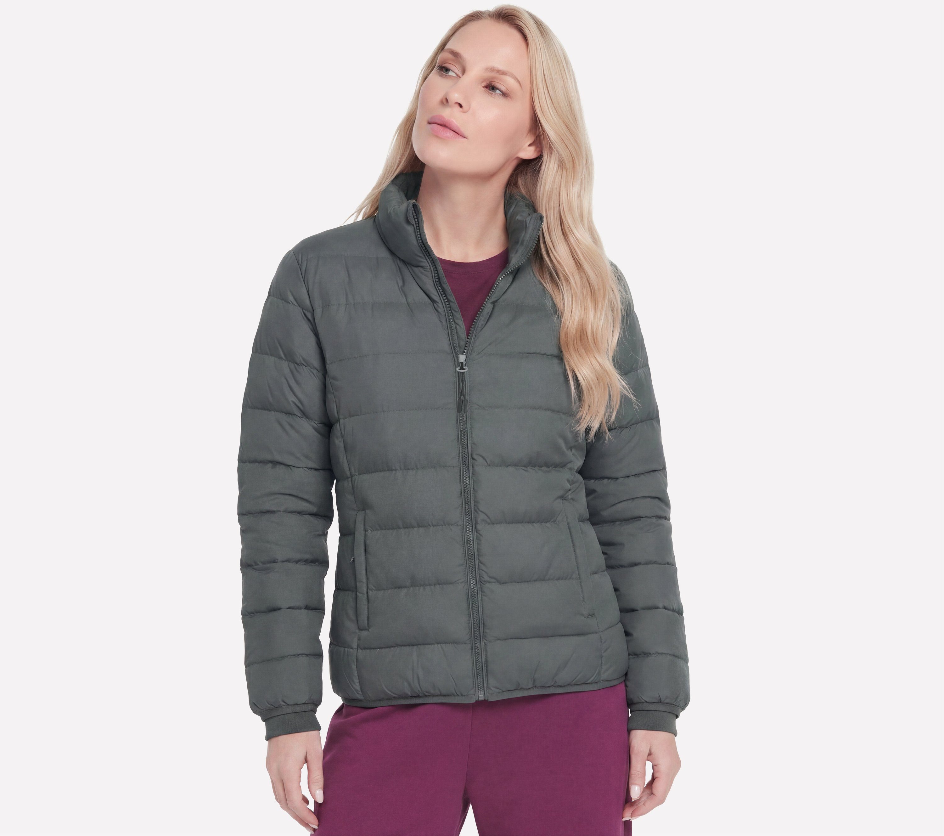 Skechers Steppjacke Women's Jacket aus Nylon, auch in großen Größen