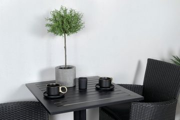 ebuy24 Garten-Essgruppe Way Gartenset Tisch 70x70cm und 2 Stühle Knick sch, (3-tlg)