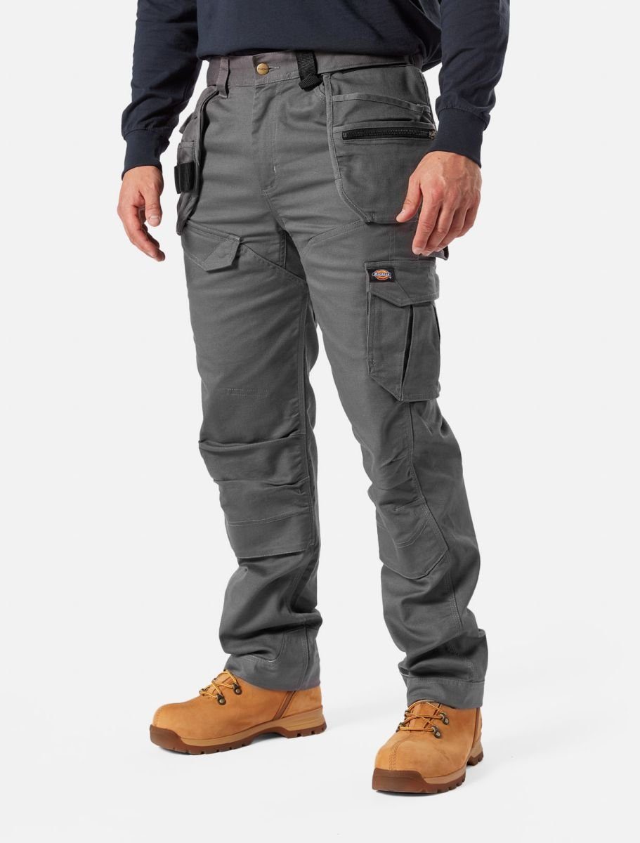 Dickies Arbeitsbundhose Techduck Montage Thermoregulierend slate