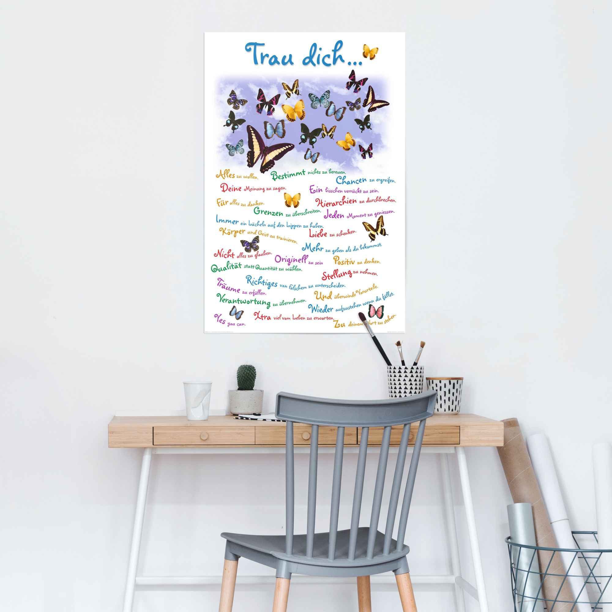 Reinders! Poster »Trau dich…«, (1 Stück)-HomeTrends