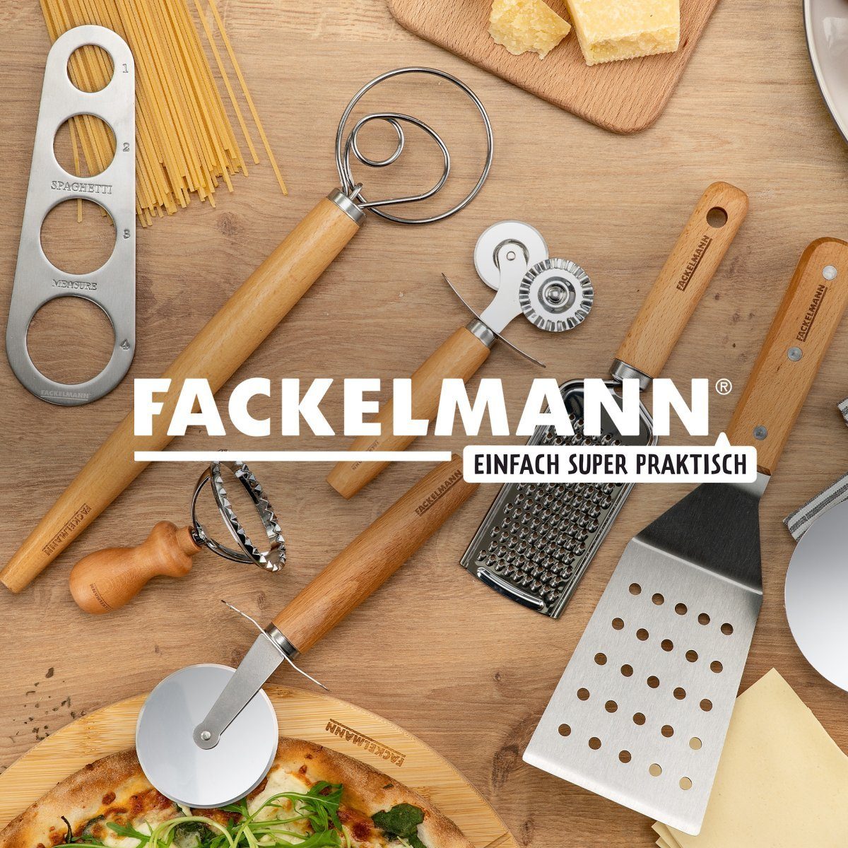 FACKELMANN Pfannenwender Pizza & Pasta