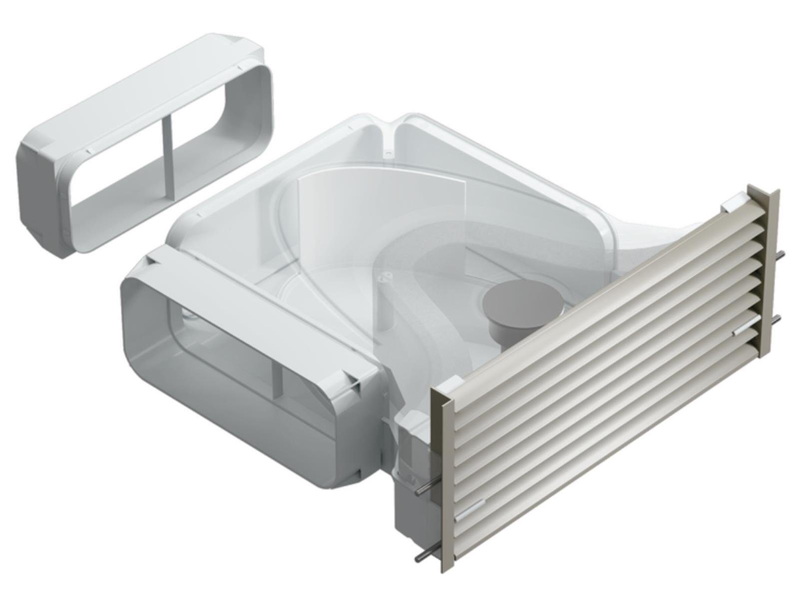 Montagezubehör flow 4043075 GREENflow Filterbox Naber 150 Dunstabzugshaube COMPAIR