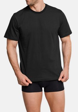 Schiesser Unterhemd 4er Pack American (Spar-Set, 2-St) Unterhemd / Shirt Kurzarm - Baumwolle -
