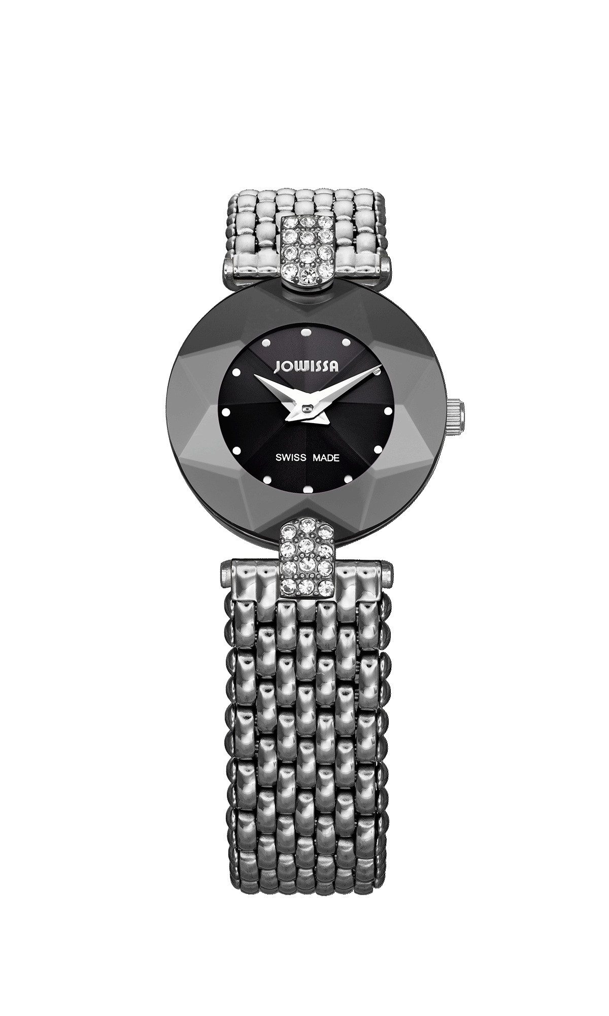 JOWISSA Schweizer Uhr Facett Strass