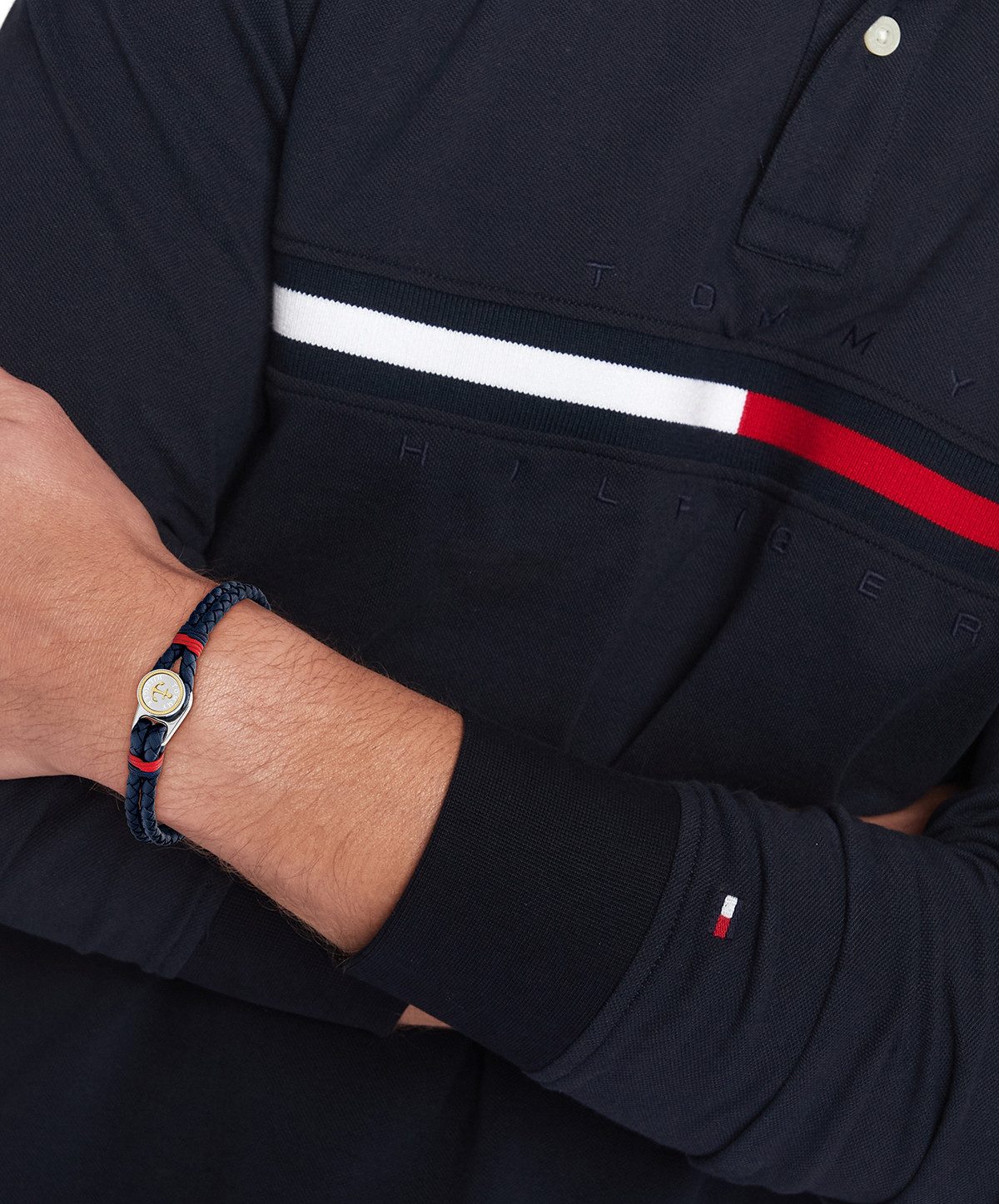 Tommy Hilfiger Lederarmband NAUTICAL