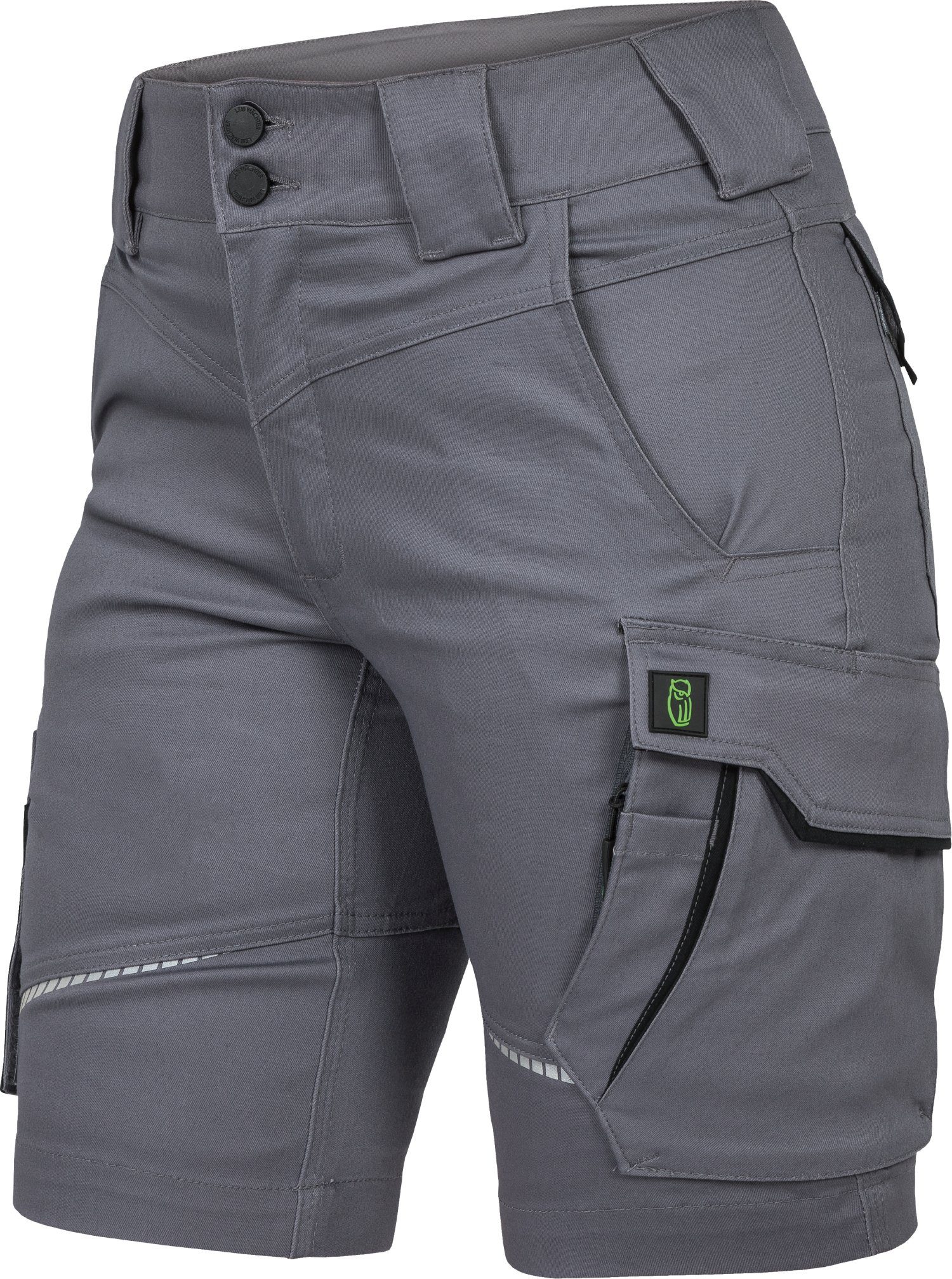 Leibwächter Arbeitsshorts Damen Flex-Line Arbeitsshort mit Reflektoren und günstig online kaufen