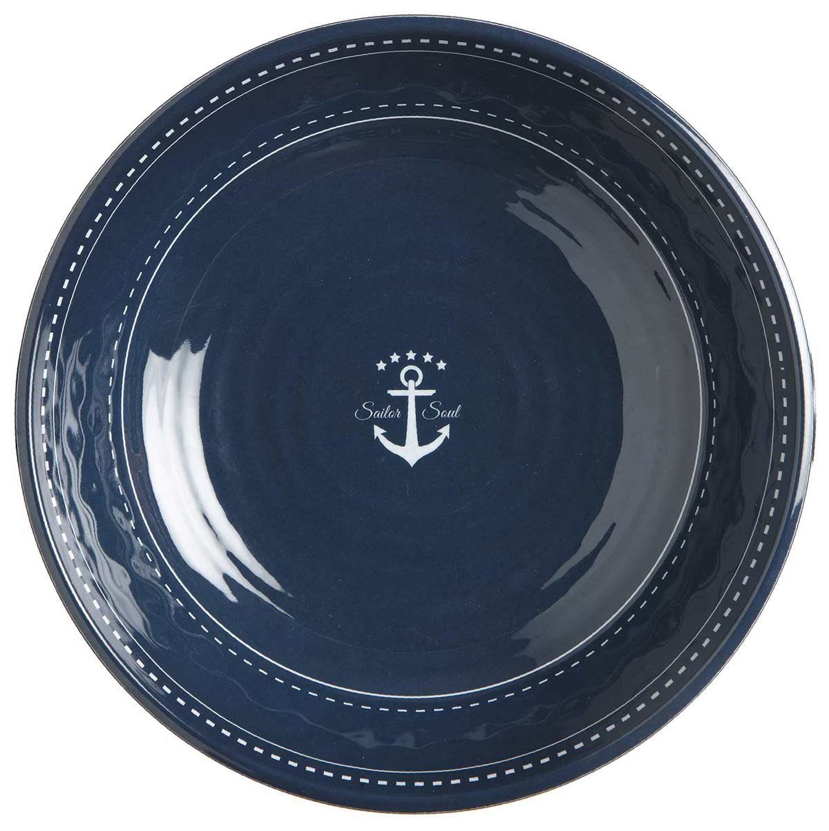 Marine Business Тарелки Tiefer Тарелки, 21cm, rund - Sailor Soul, (1 St)