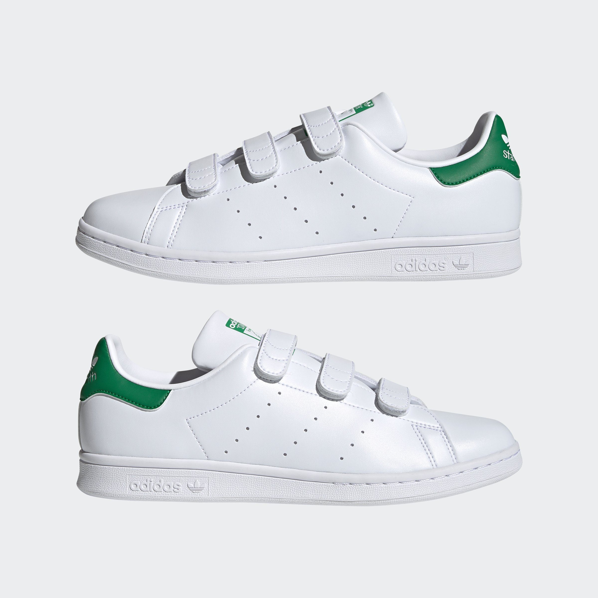 adidas Originals STAN SMITH White Green / Cloud White Sneaker / Cloud
