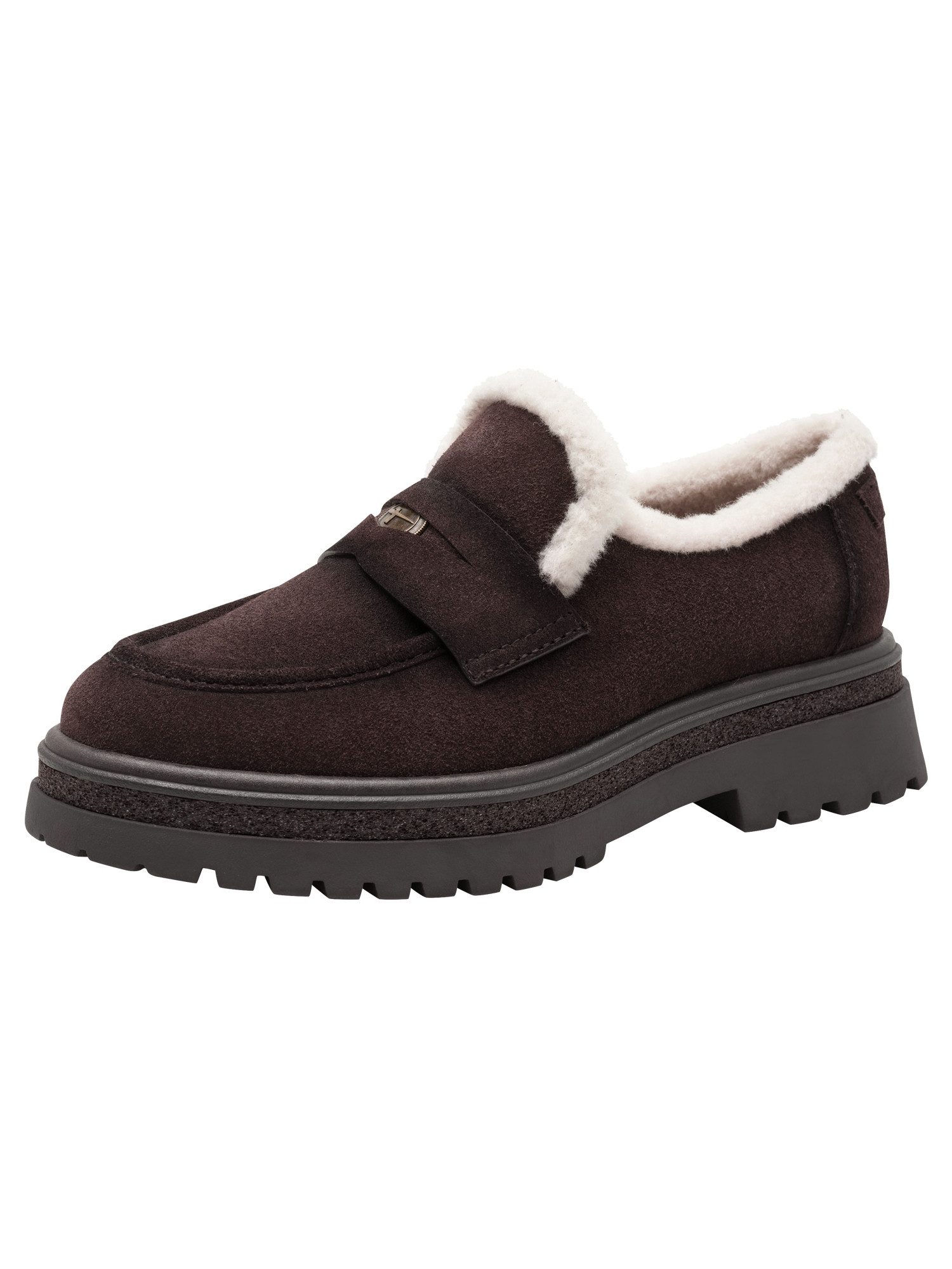 Tamaris TOUCH-IT aus Leder kein Absatz 1-24720-47 Slipper TOUCH-IT