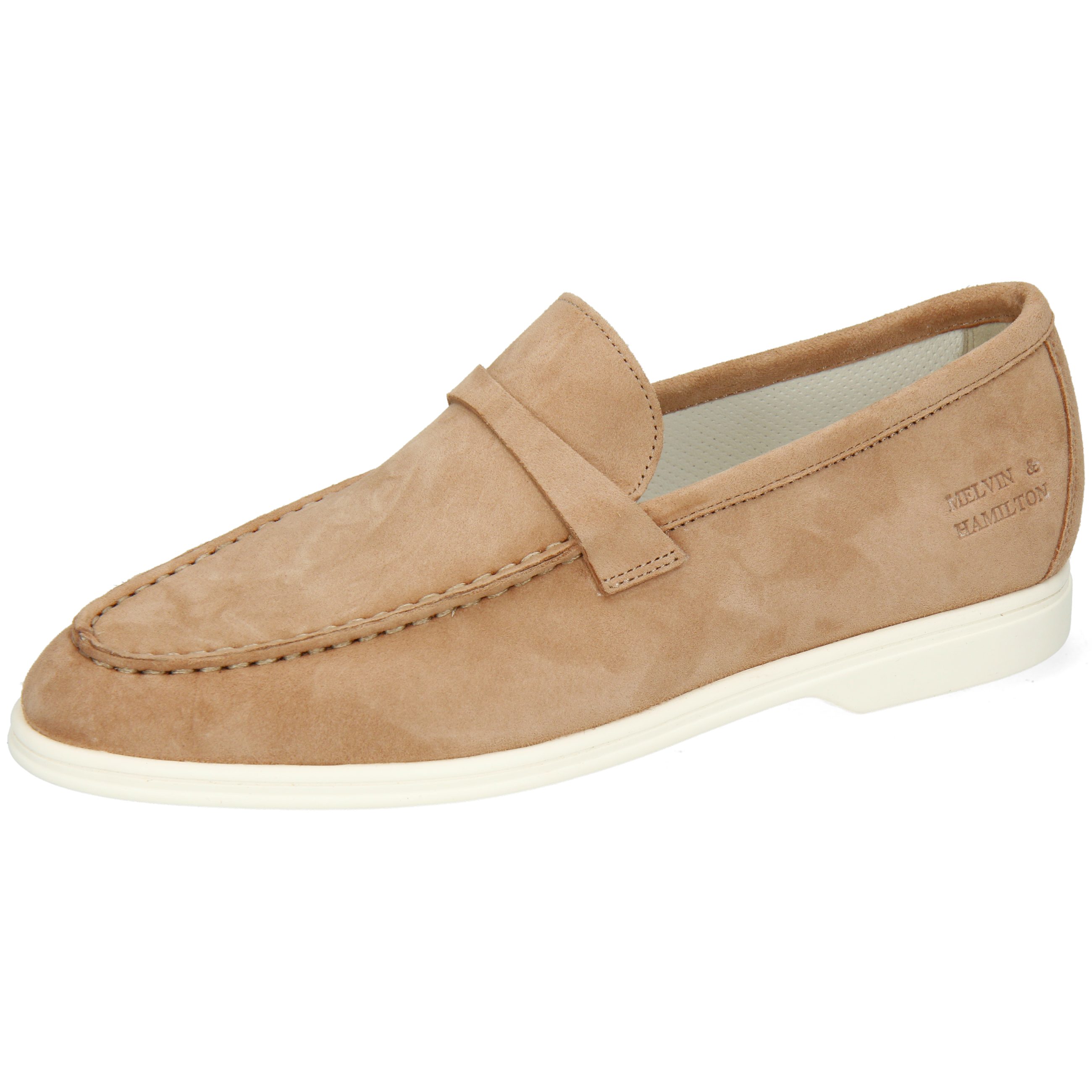 Melvin & Hamilton Loafers Damen - Elegante Adley 3 Wildleder-Slipper