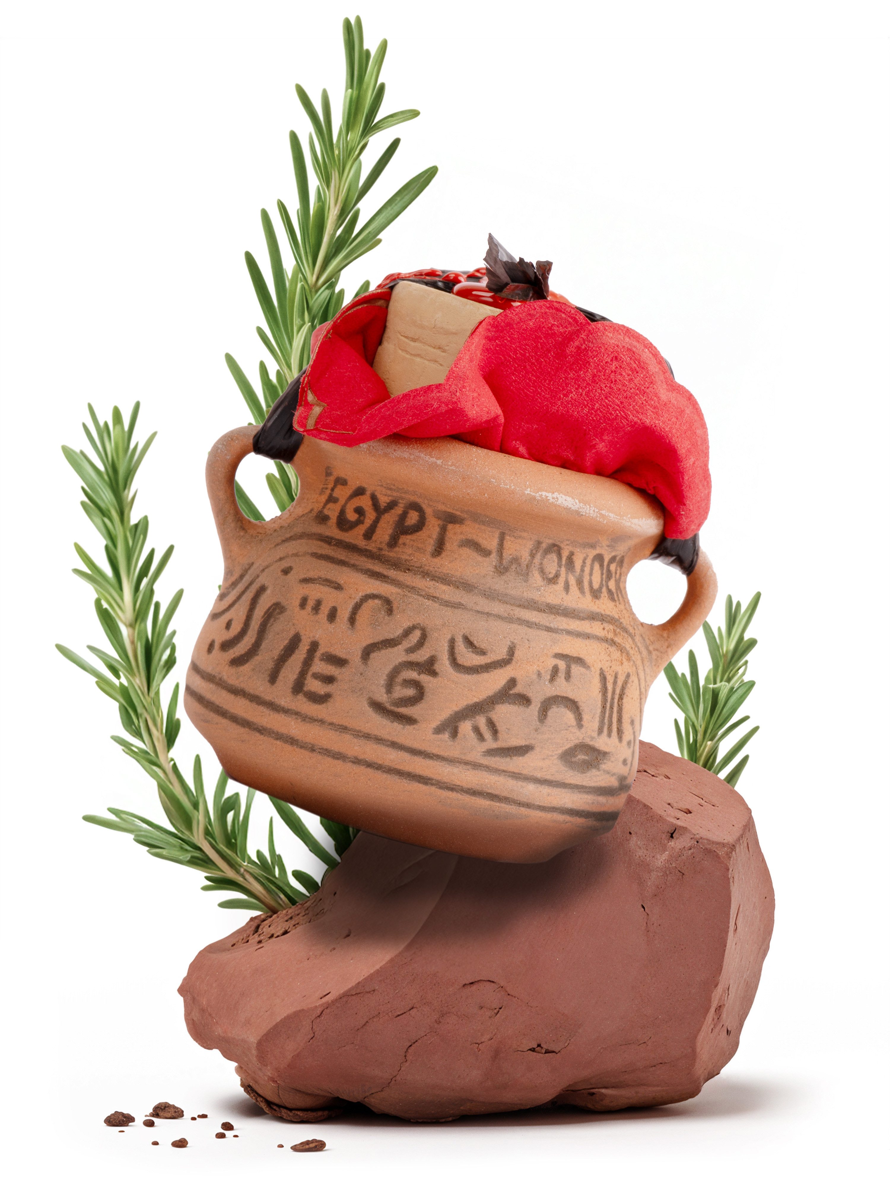 EGYPT-WONDER Make-up Compact Matt, Zartes Finish, ohne Duftstoffe, perfekter Teint