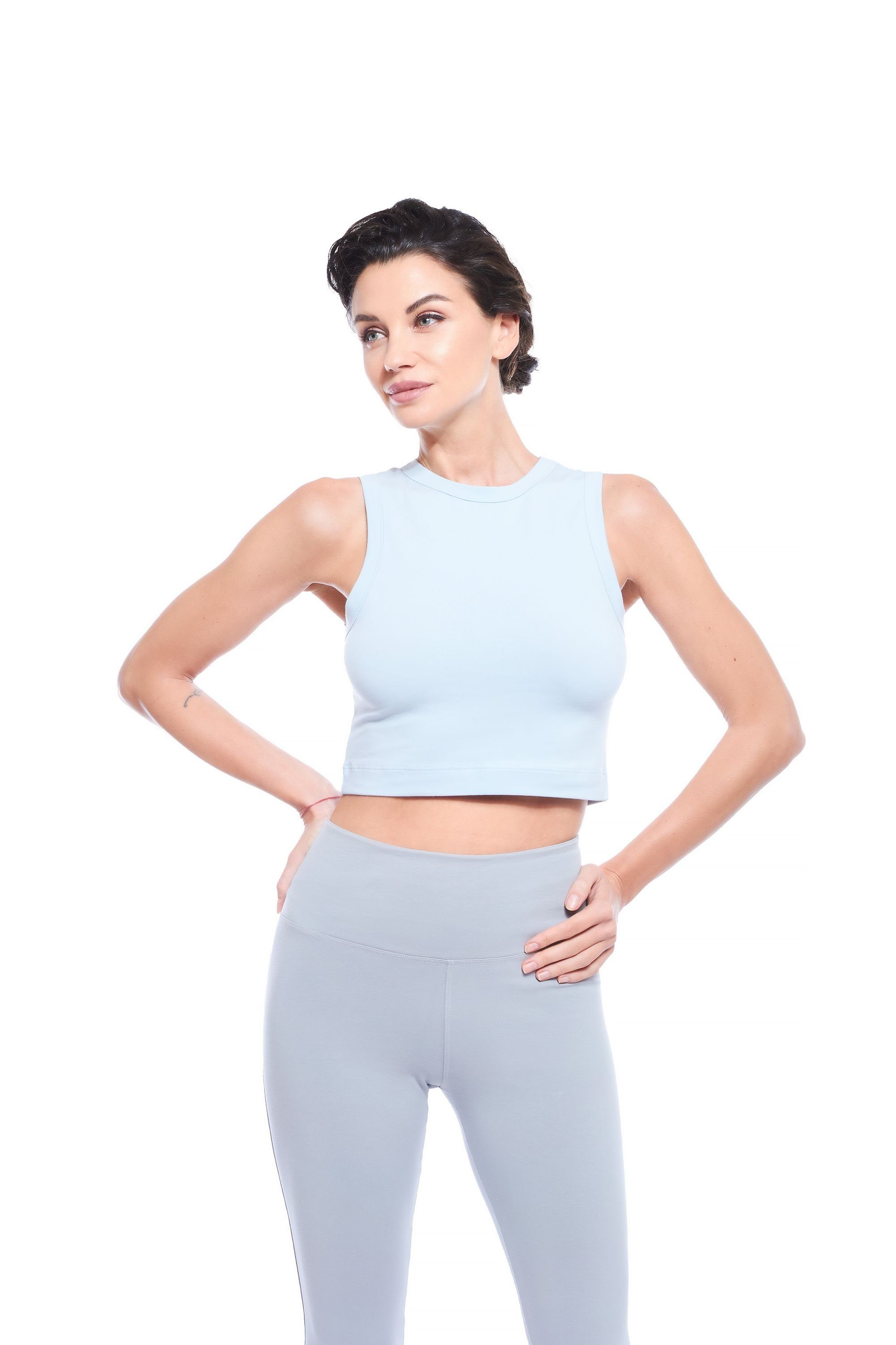 Evoni Crop-Top Damen Shirt Top bauchfrei günstig online kaufen