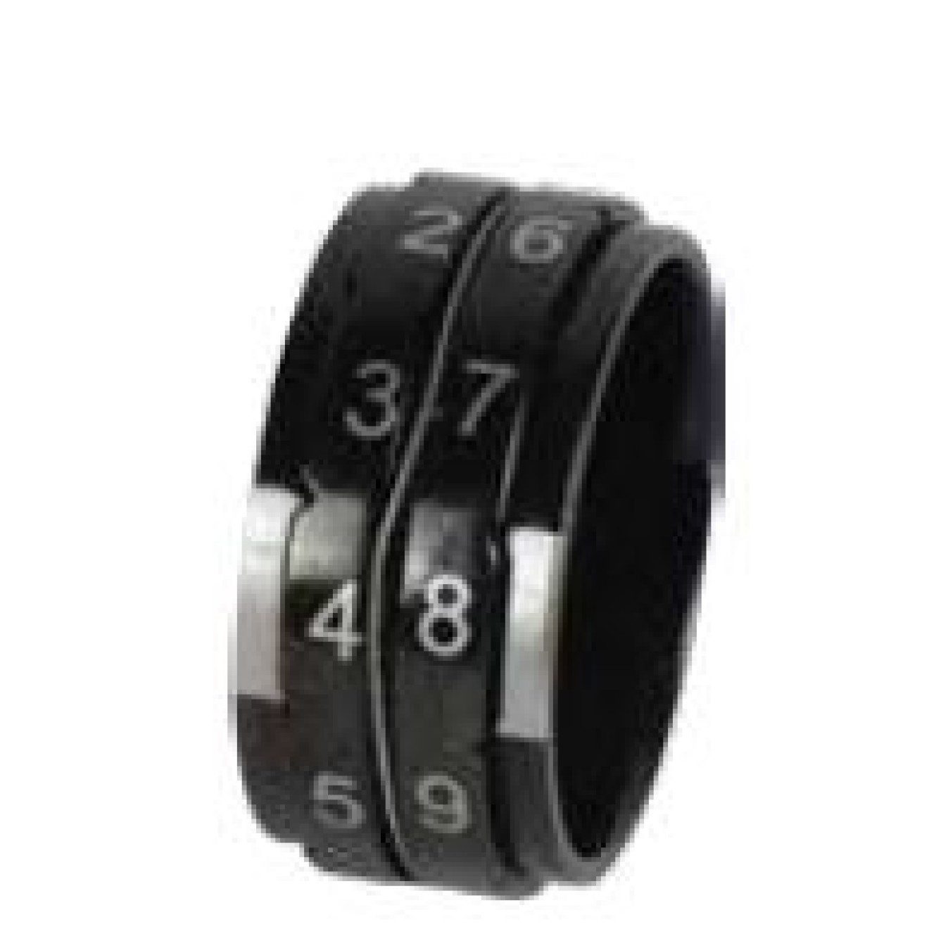 KnitPro Rundstricknadeln Reihenzähler Ring Black Size Size 8 (Innendurchmesser 18,2 mm) Black