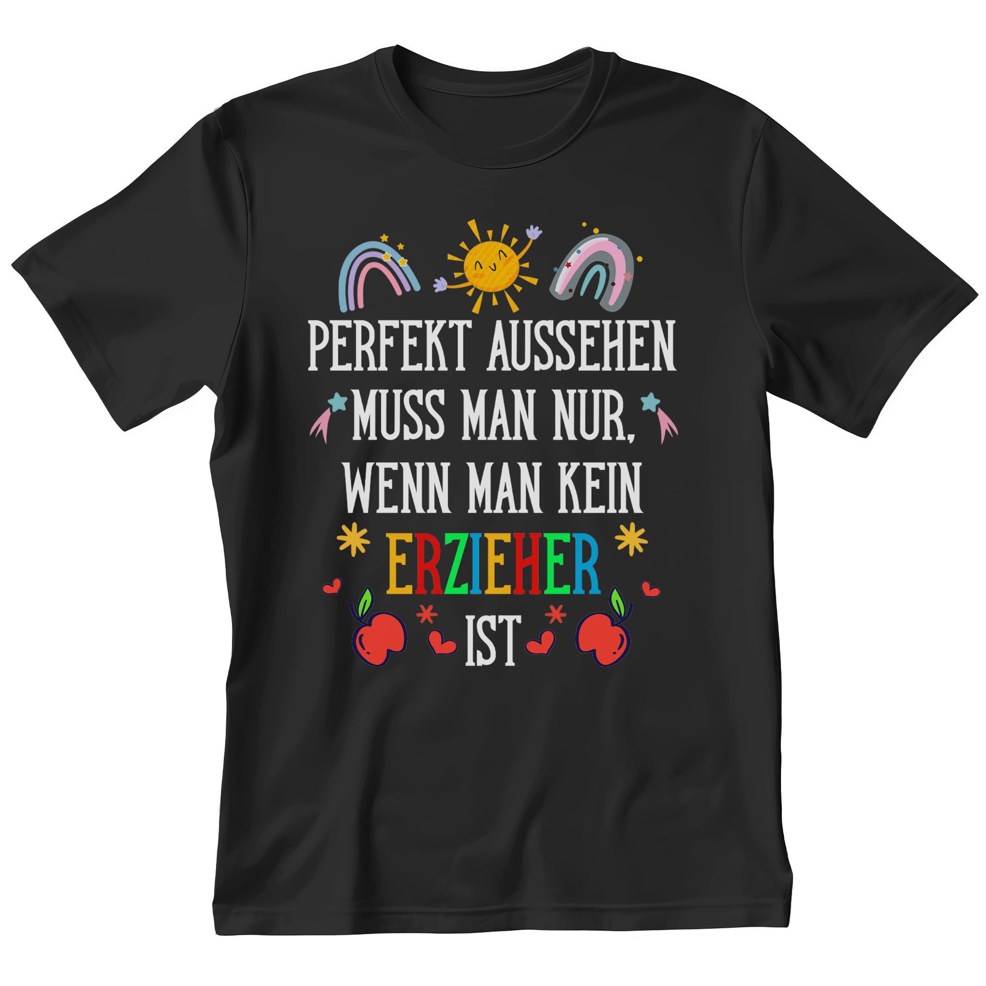T-Shirt Erzieher Geschenk Männer Spruch Beruf Ausbildung Studium Abschluss