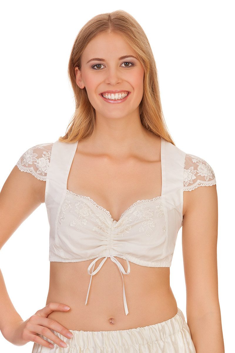 Dirndlbluse Dirndlbluse - SILVIE - ecru