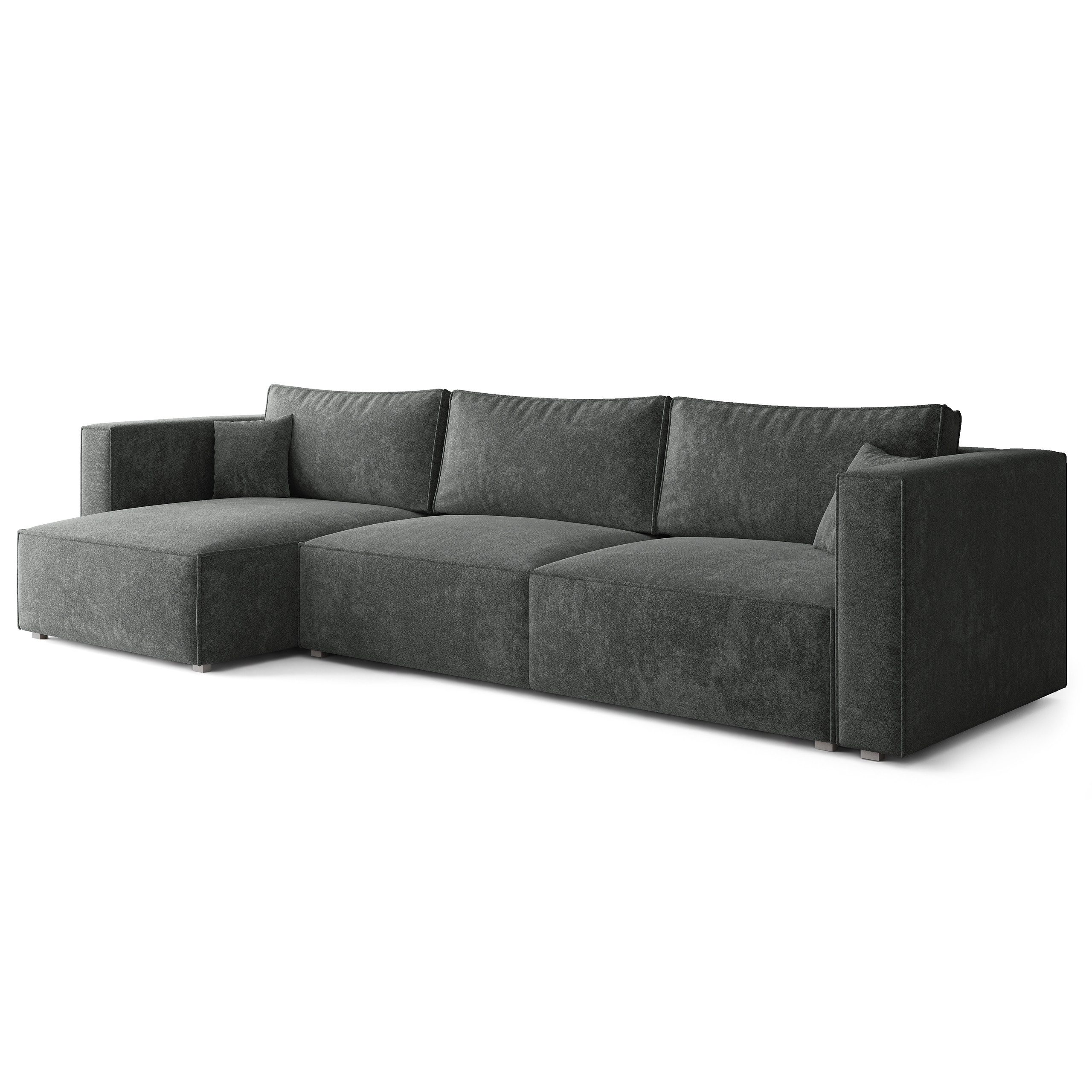 Masseno Ecksofa TOLMO mit Schlaffunktion L-Form, Sofa mit Bettkasten