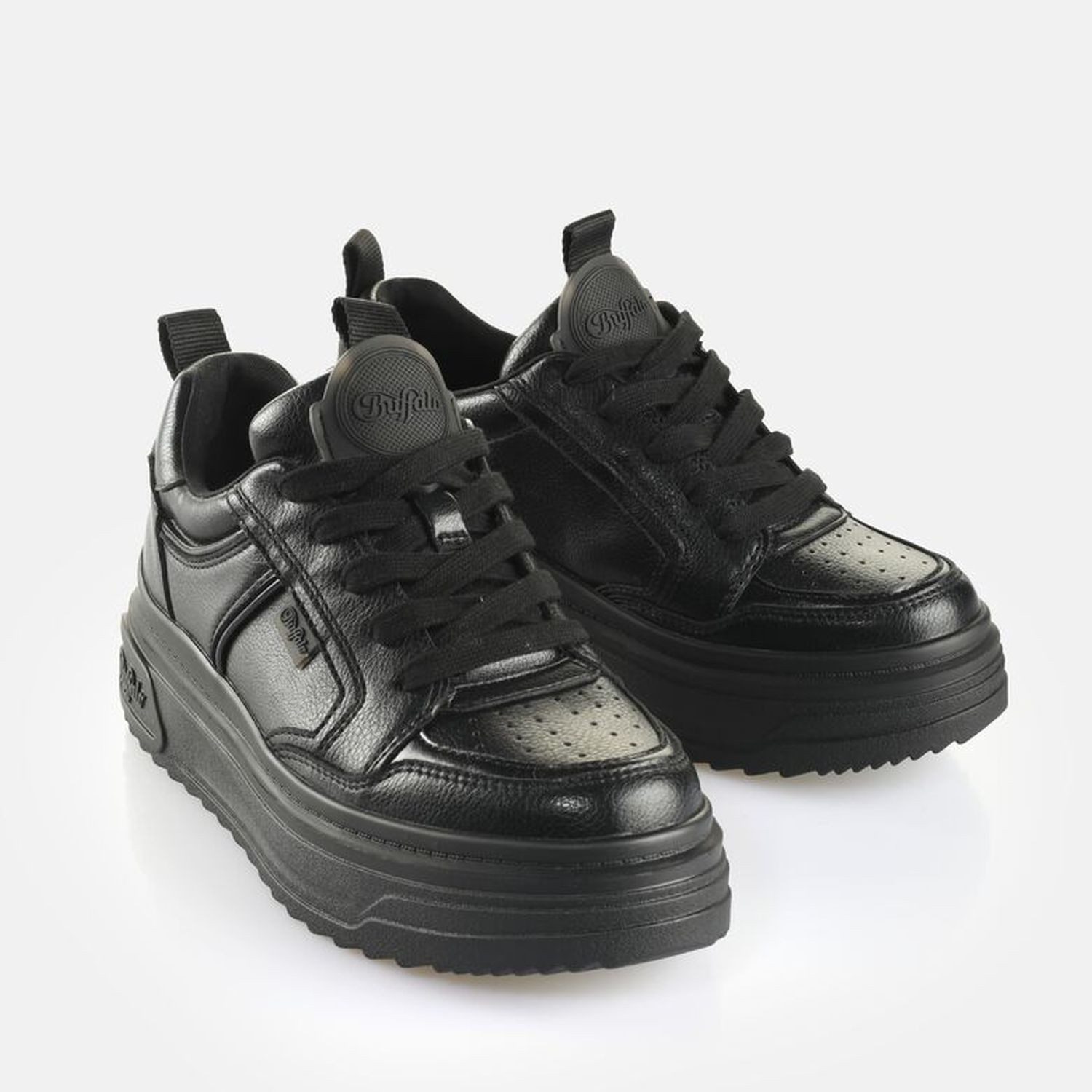 Buffalo Buffalo Vectra Low Sneaker Schwarz günstig online kaufen