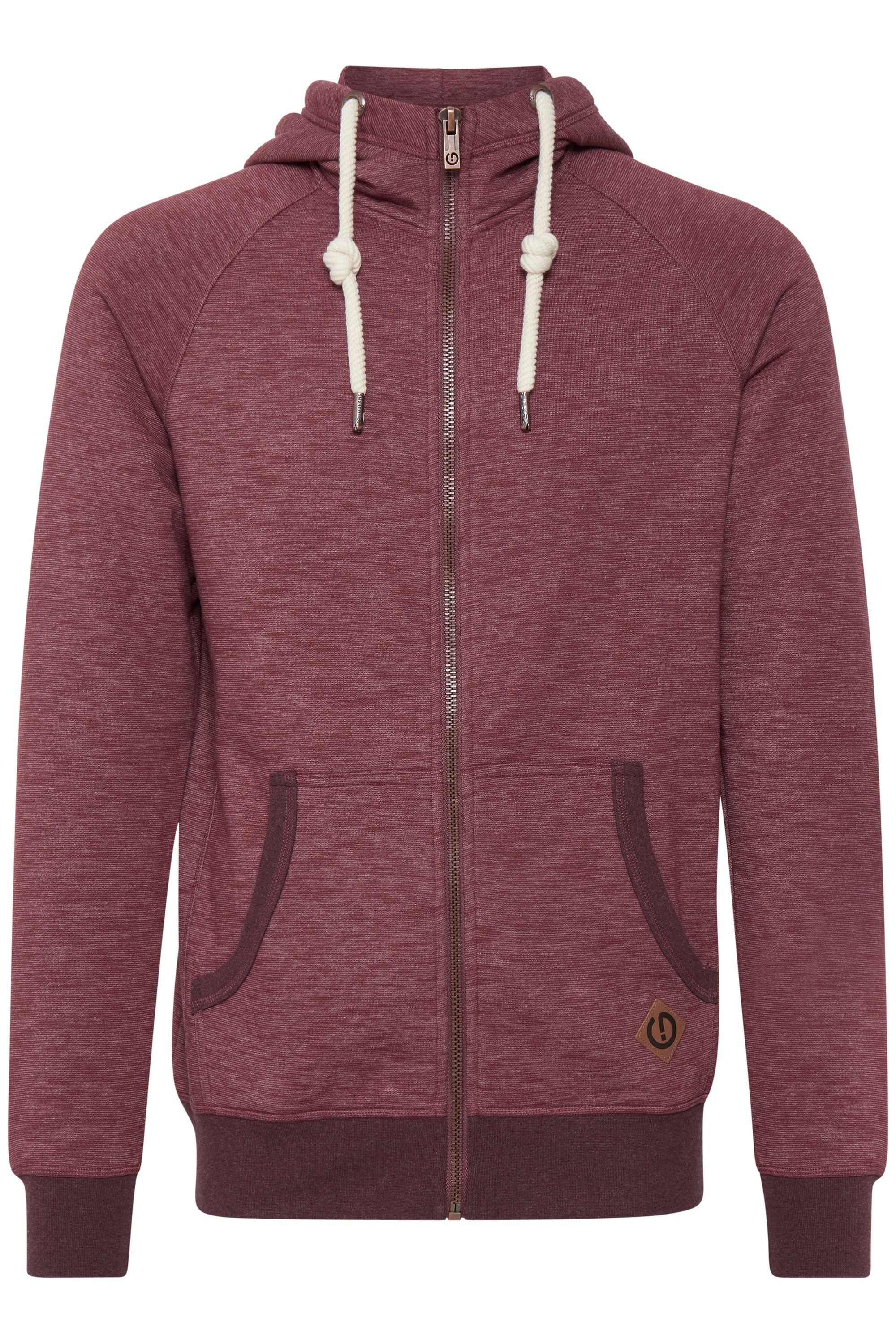!Solid Kapuzensweatjacke SDVitu Zip-Hoodie Zeitlose Sweatshirtjacke mit hoc günstig online kaufen