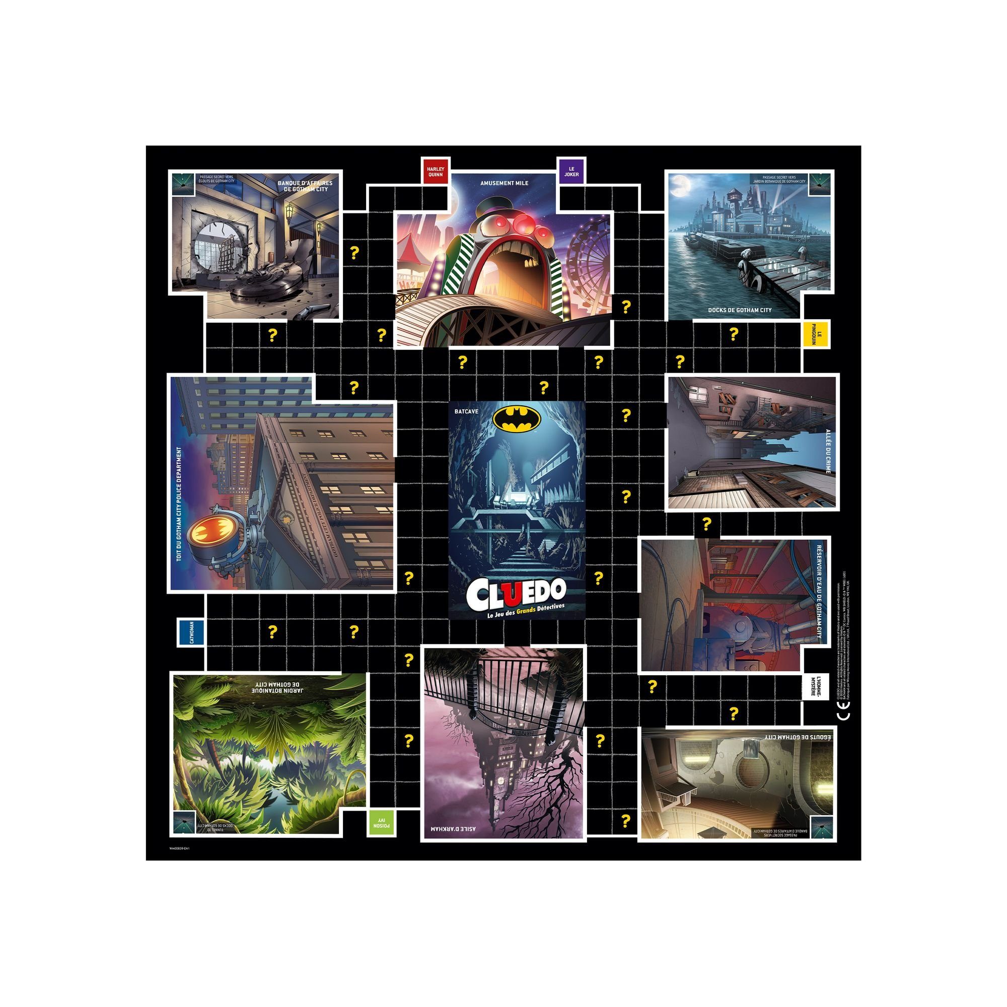 Winning Moves Spiel Batman BUNDLE - Cludeo + Match + Puzzle