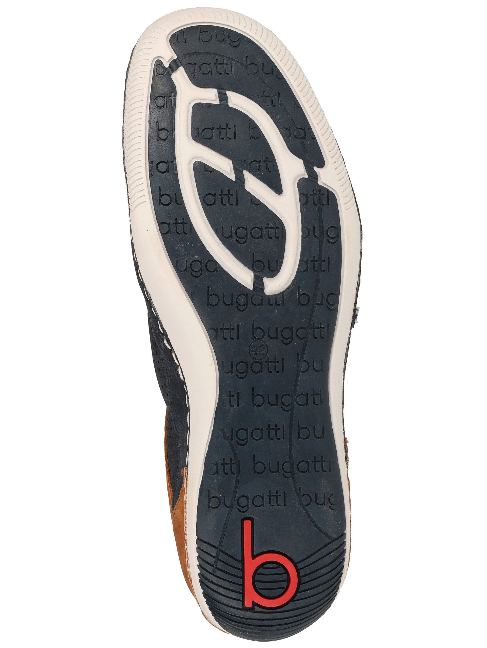 bugatti Sneaker Leder . Schnürschuh