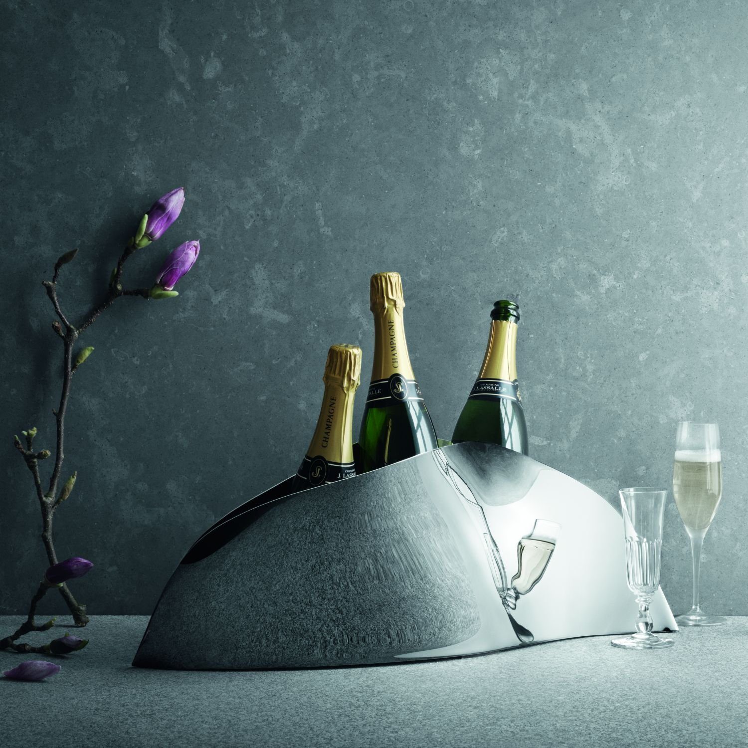 Georg Jensen Wein- und Sektkühler Indulgence Groß