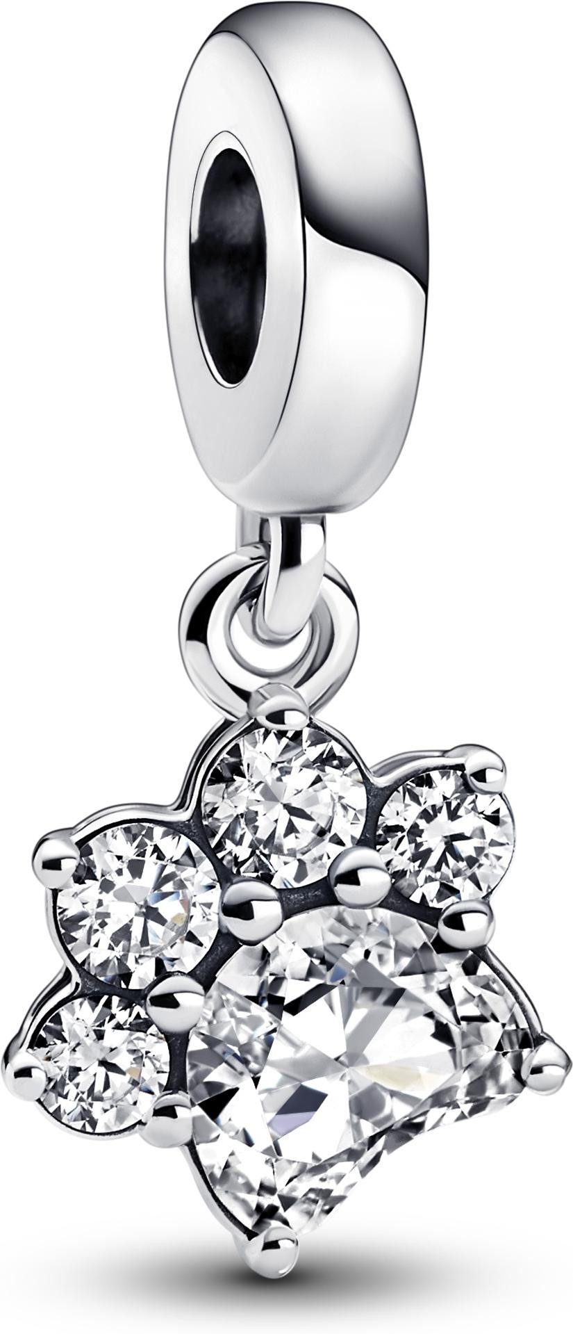 Pandora Kettenanhänger Pandora Funkelnder Pfotenabdruck Charm-Anhänger 7922 günstig online kaufen