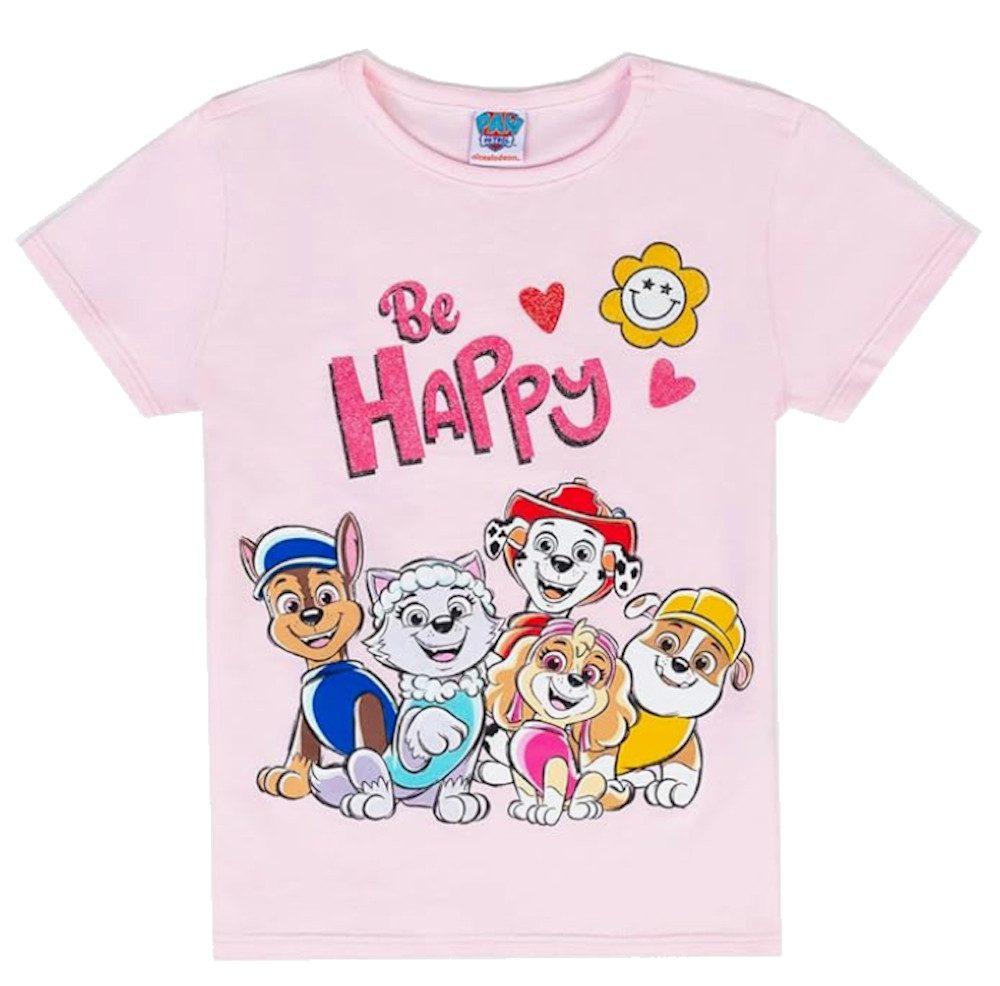 T-Shirt Paw Patrol Mädchen Skye Chase Everst Marshall Rubble T-Shirt Hundestaf