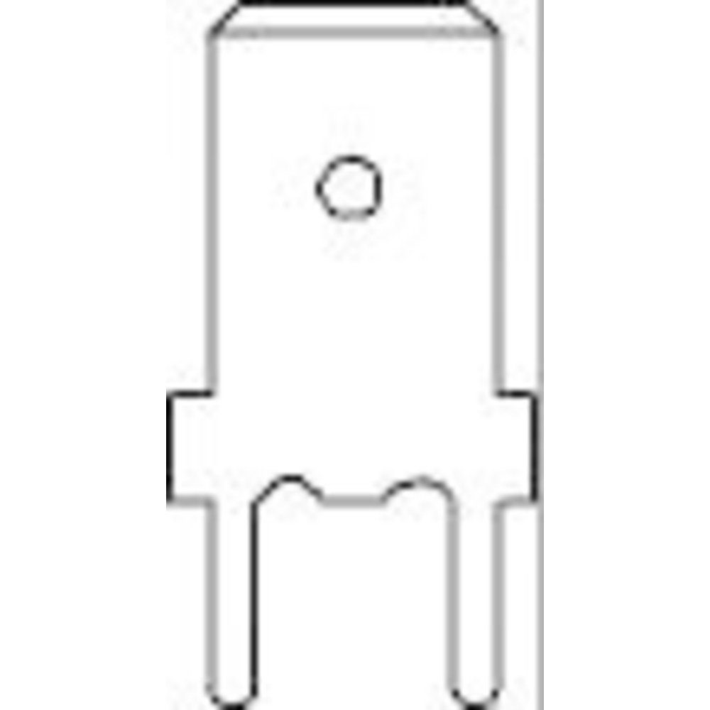 Flachsteckhülse Vogt Steckbreite: Steckzunge 3866z.68 mm Verbindungstechnik 3866z.68 Verbindungstechnik 180, 6.3 Vogt