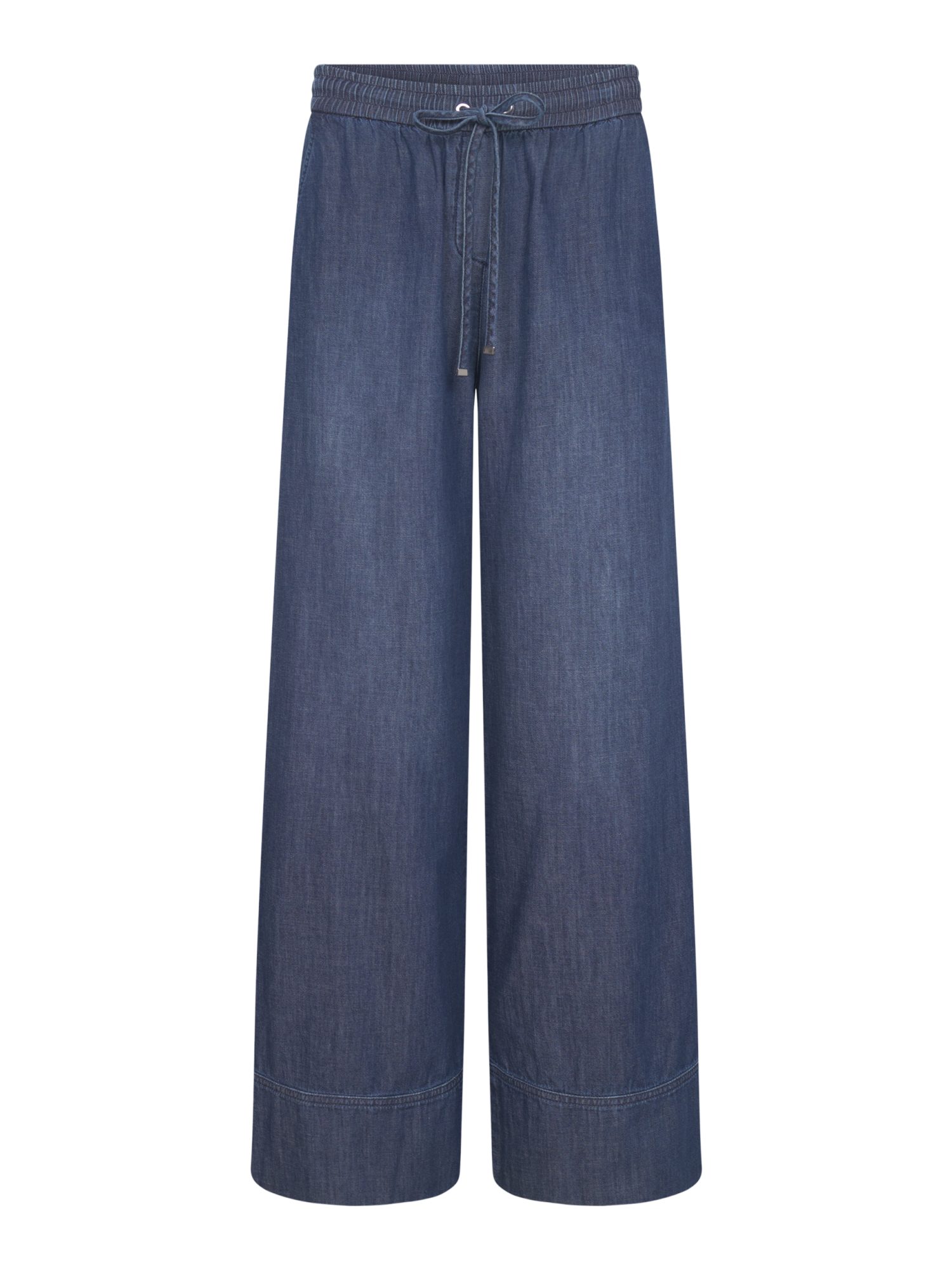 Seductive 5-Pocket-Jeans blau,Casual,Baumwolle,Unifarben,Wide Leg,Mittel