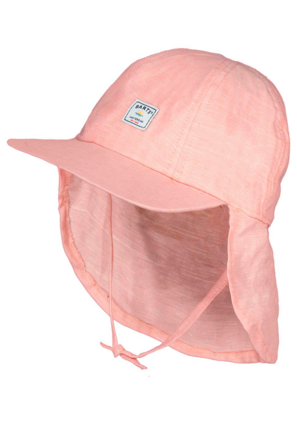 Barts Fitted Cap Venezuela Cap pink Nackenschutz mit