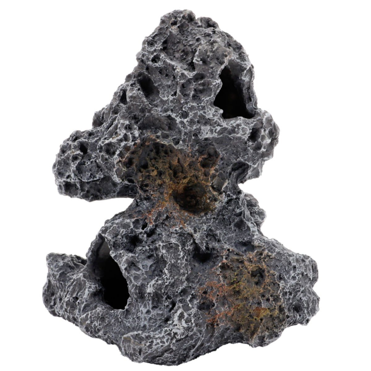HOBBY Aquariendeko Cavity Stone dark 2 Dekoration für Aquarium und Terrarium