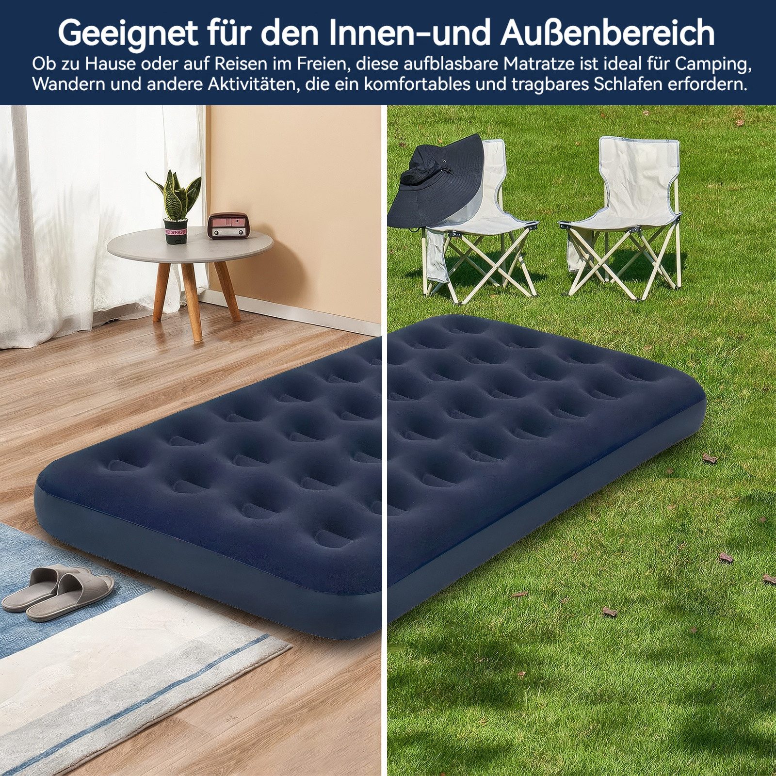 BlingBin Luftbett Aufblasbares Luftmatratze Campingbett, (1er günstig online kaufen